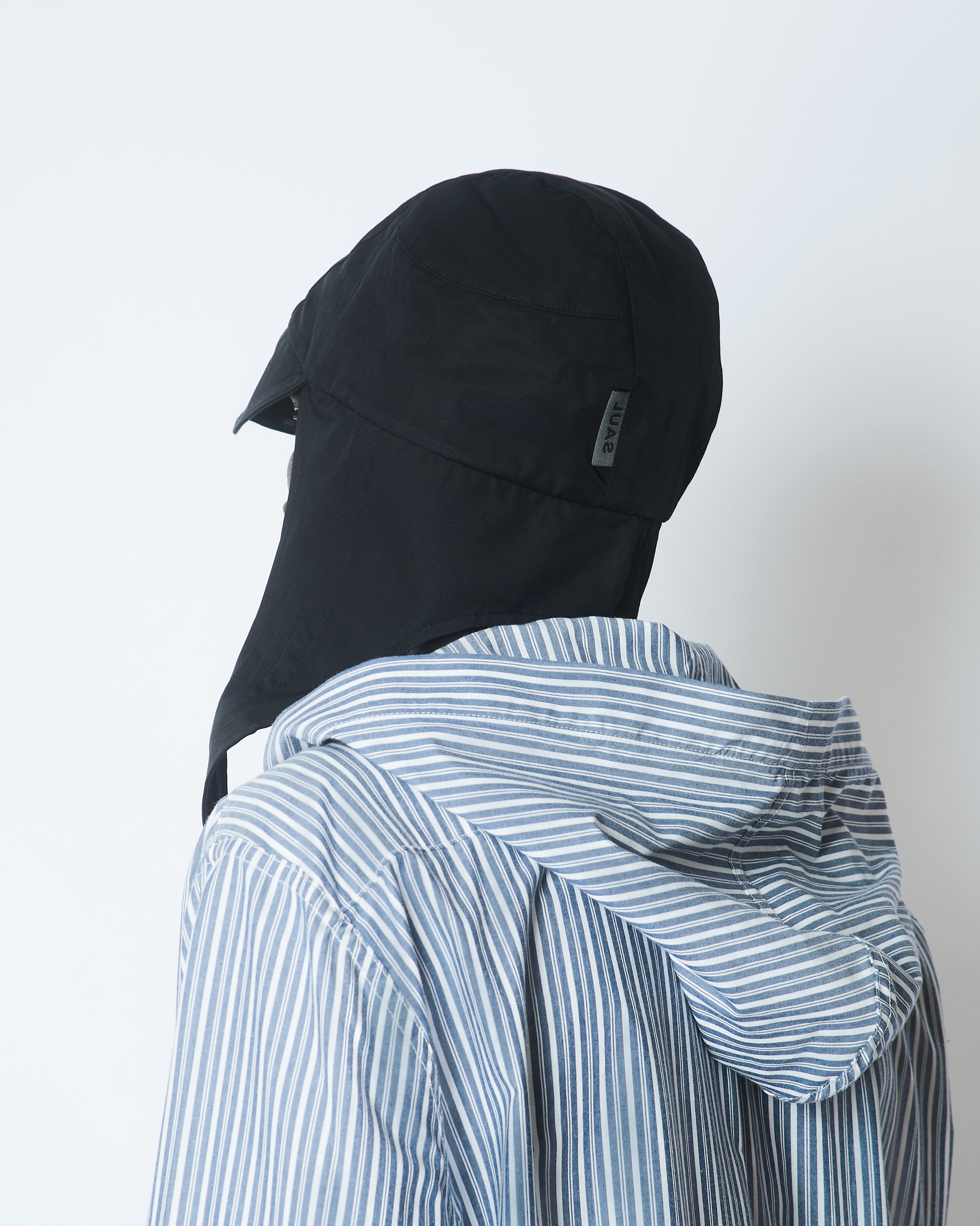 Twill motion aviation hat nylon twill black