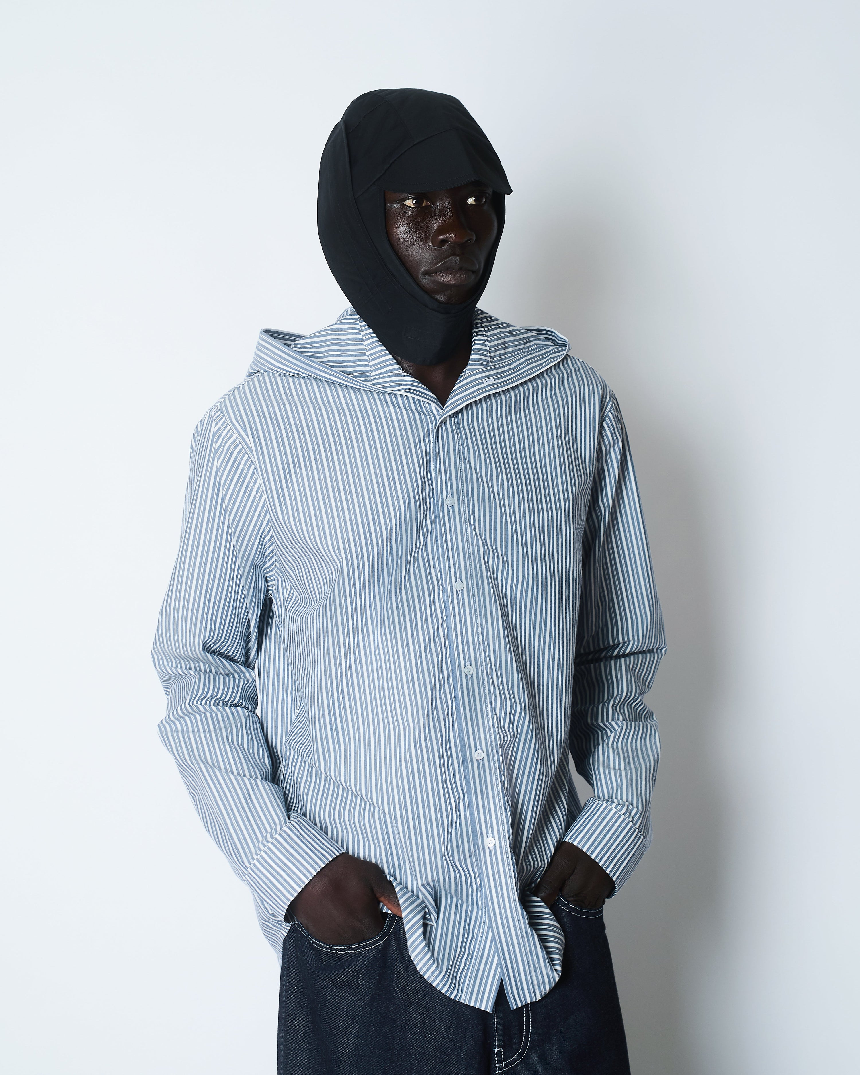 Twill motion aviation hat nylon twill black