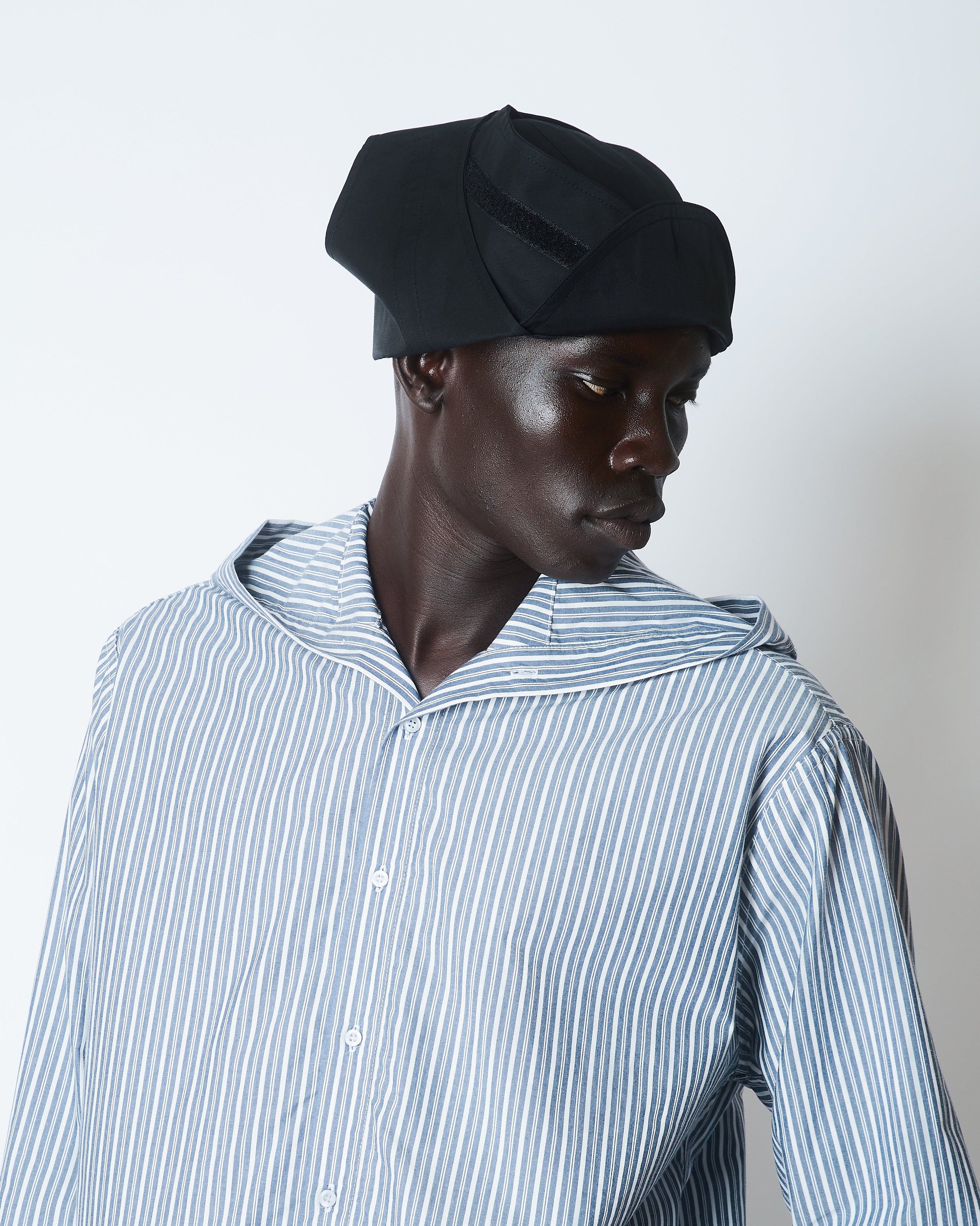 Twill motion aviation hat nylon twill black