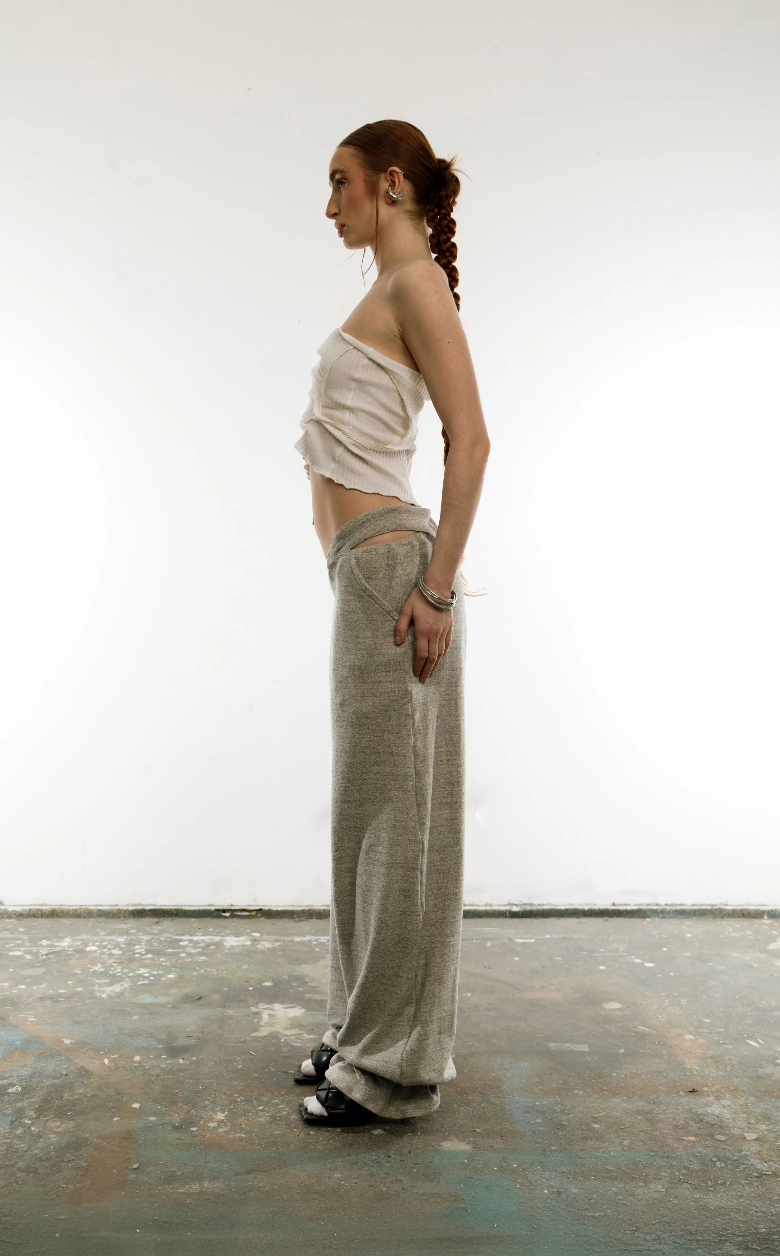 Signature sweatpants- grey