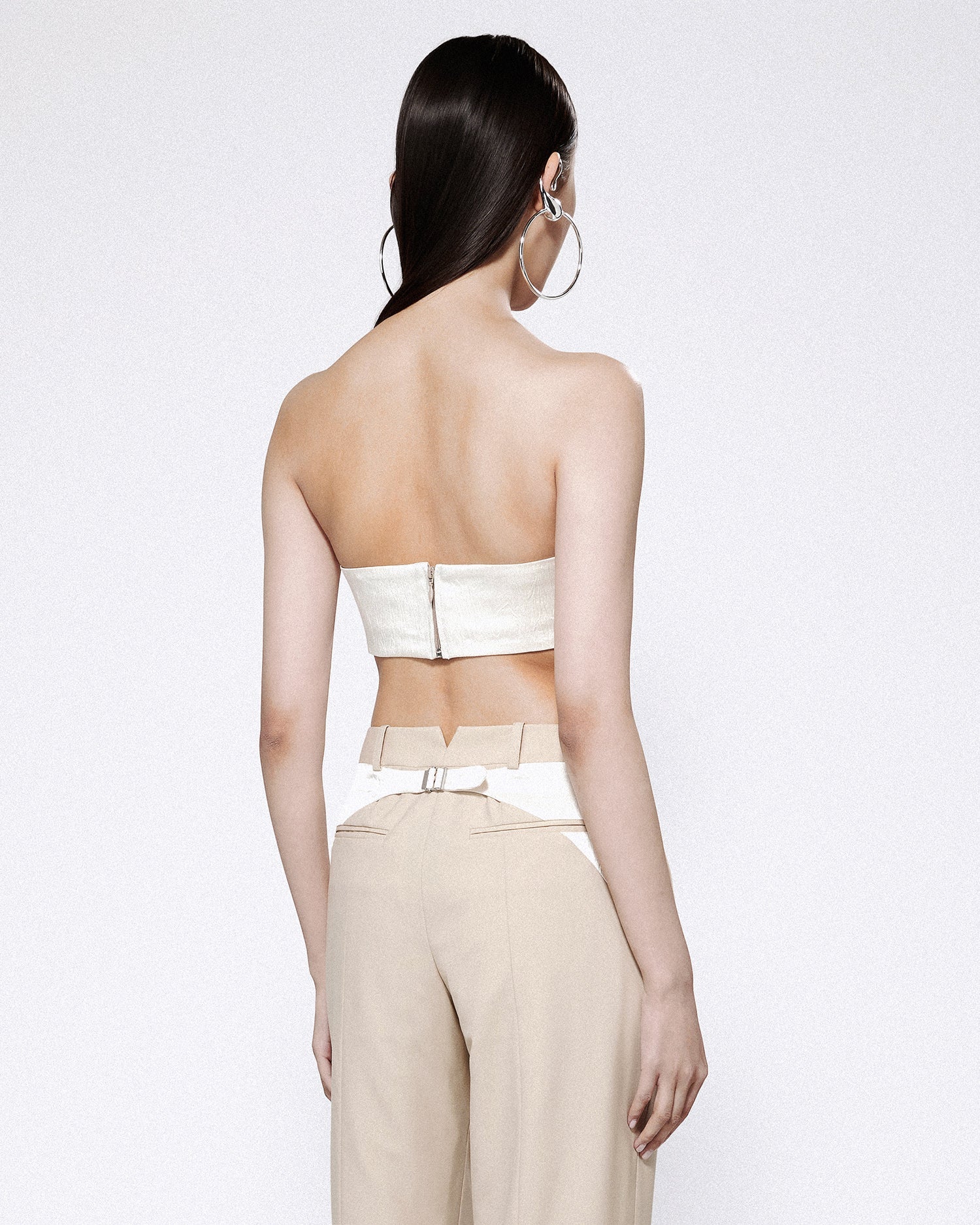 Gemini tailored bra sand