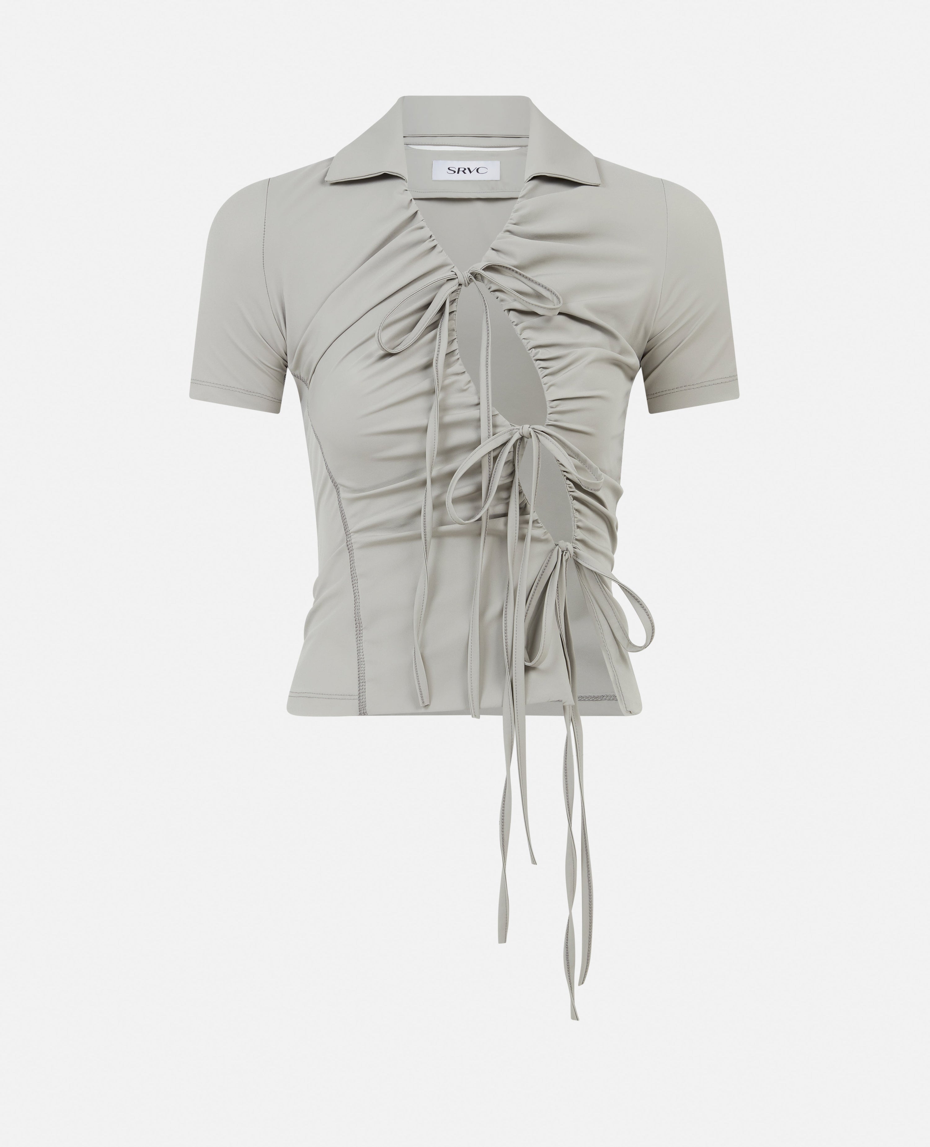 Niko shirt warm grey