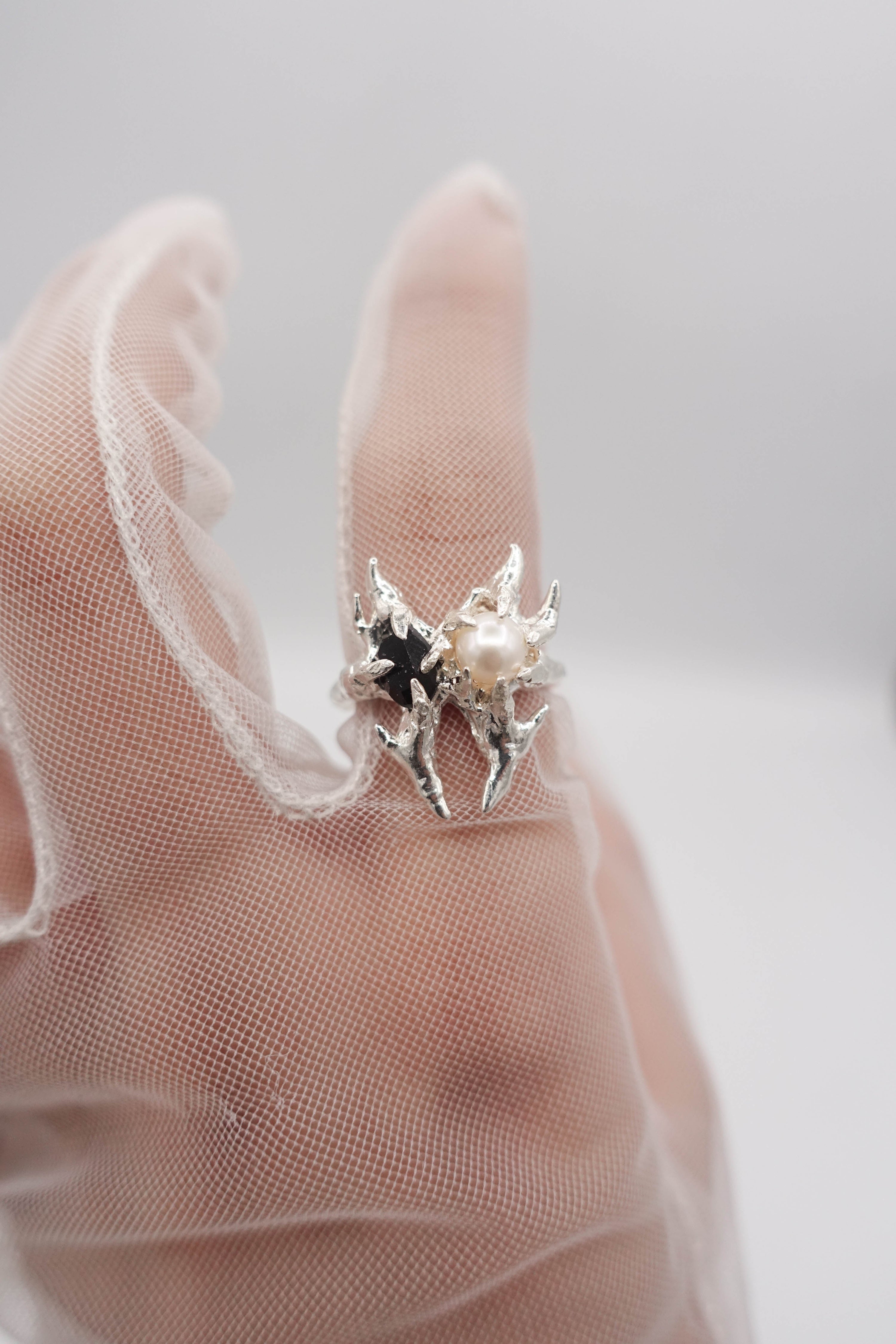 Wicked butterfly ring