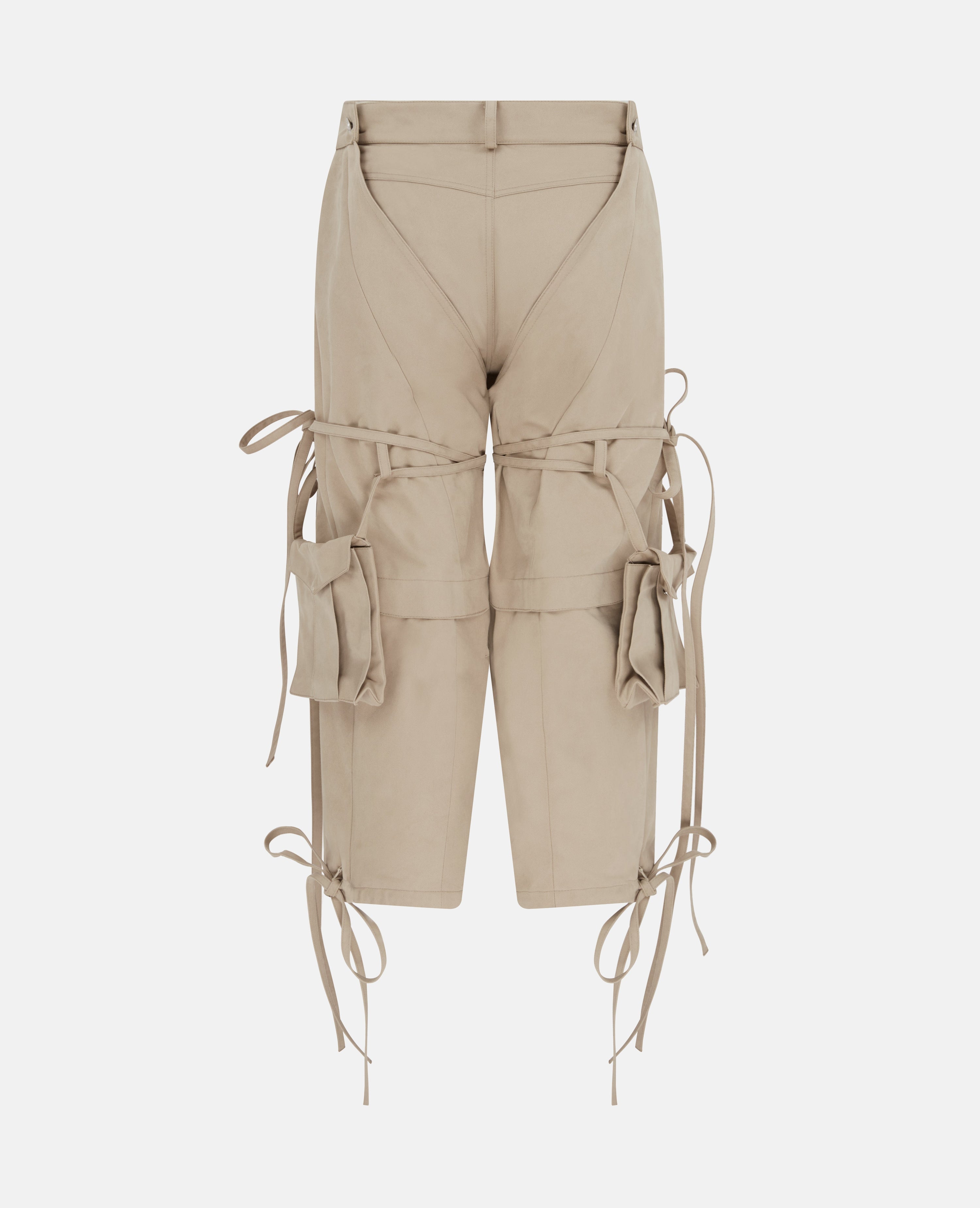 Bella chap capris cargo stone