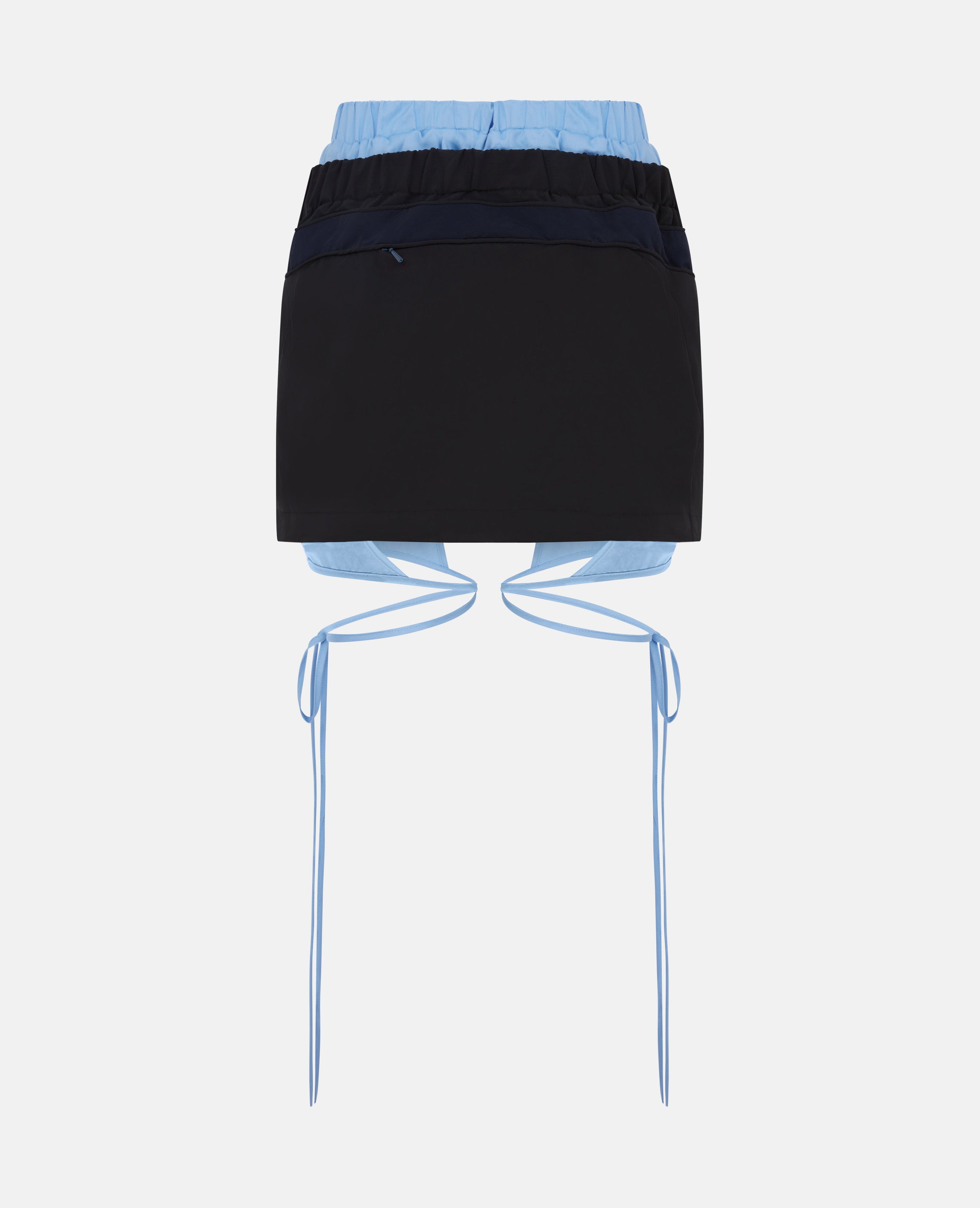 Miami chap skirt nylon black
