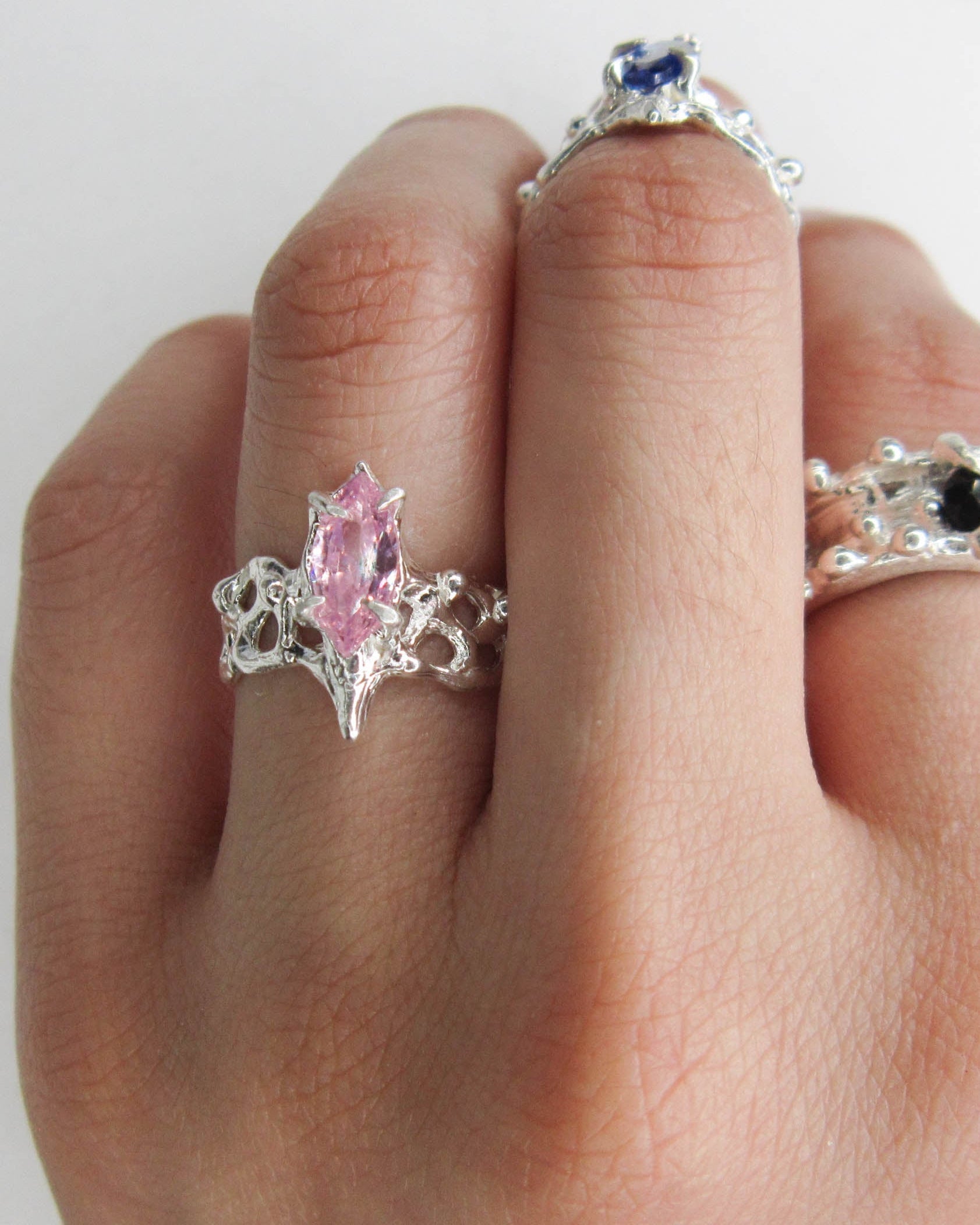 Daphne ring pink