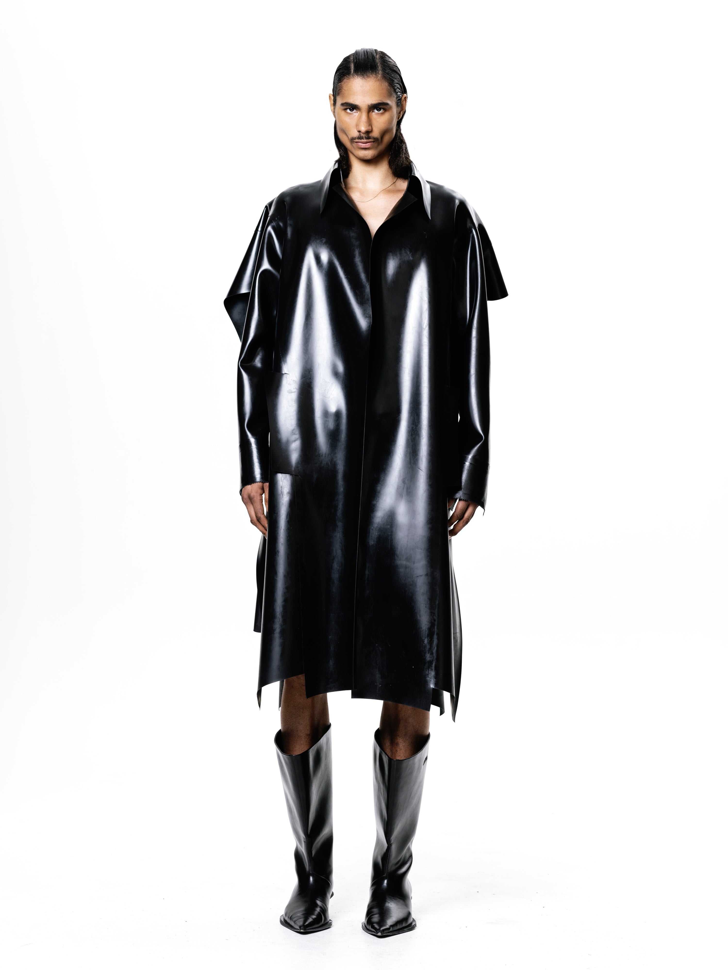 Black cape coat | unisex | harri exclusive