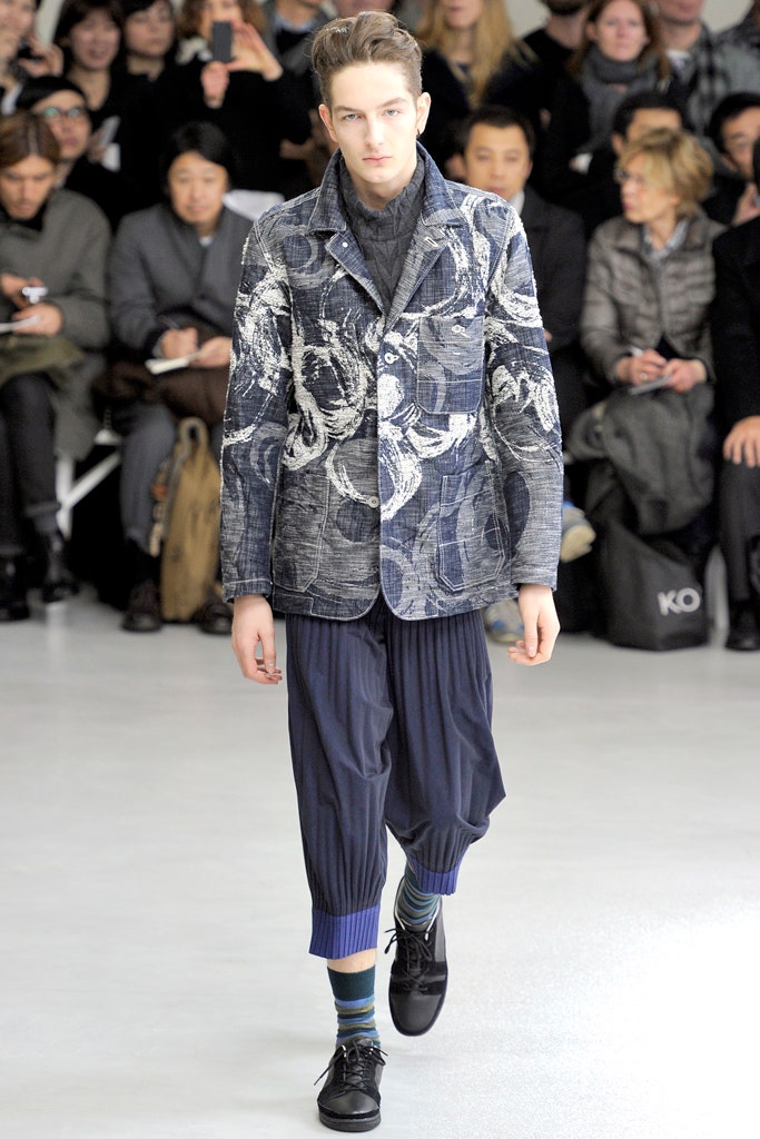 Issey miyake men a/w 2012 wabi-sabi circles jacket