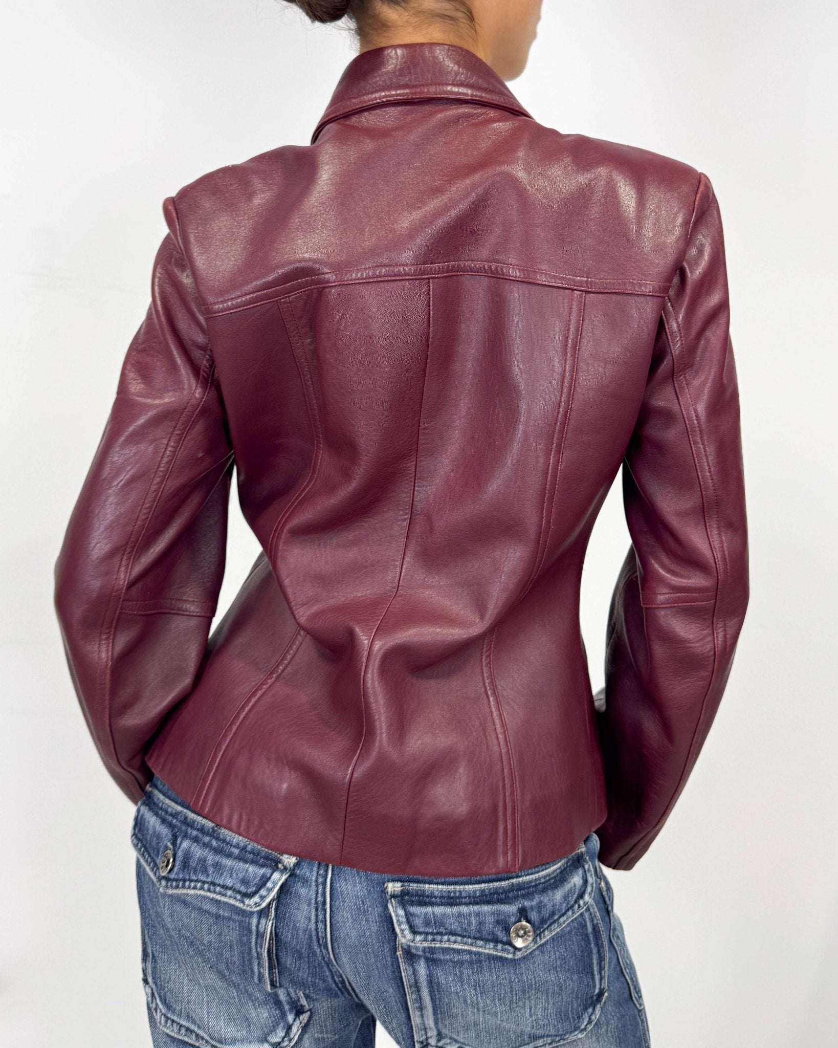 The aleesha leather jacket