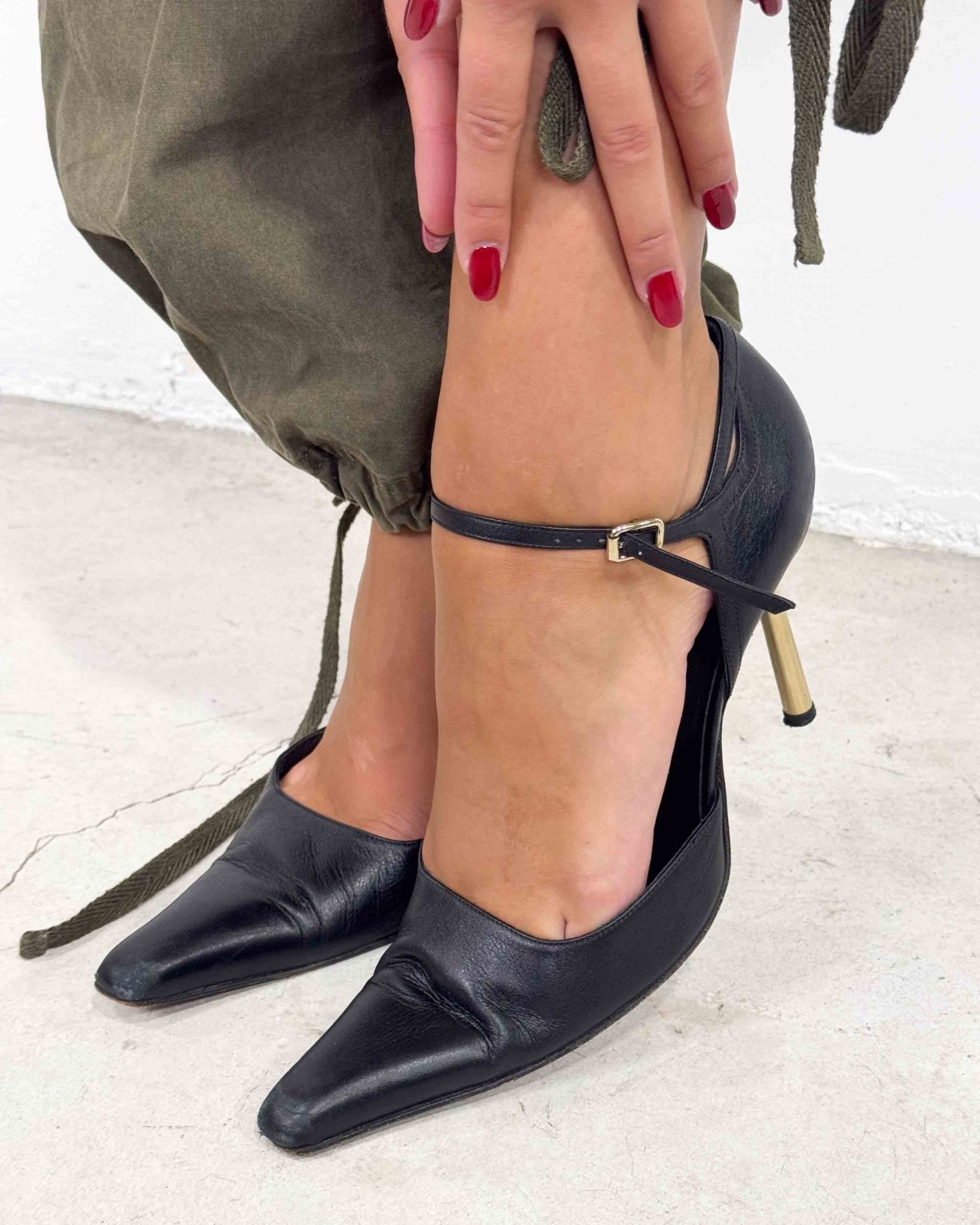 The amelie heels by gianni versace