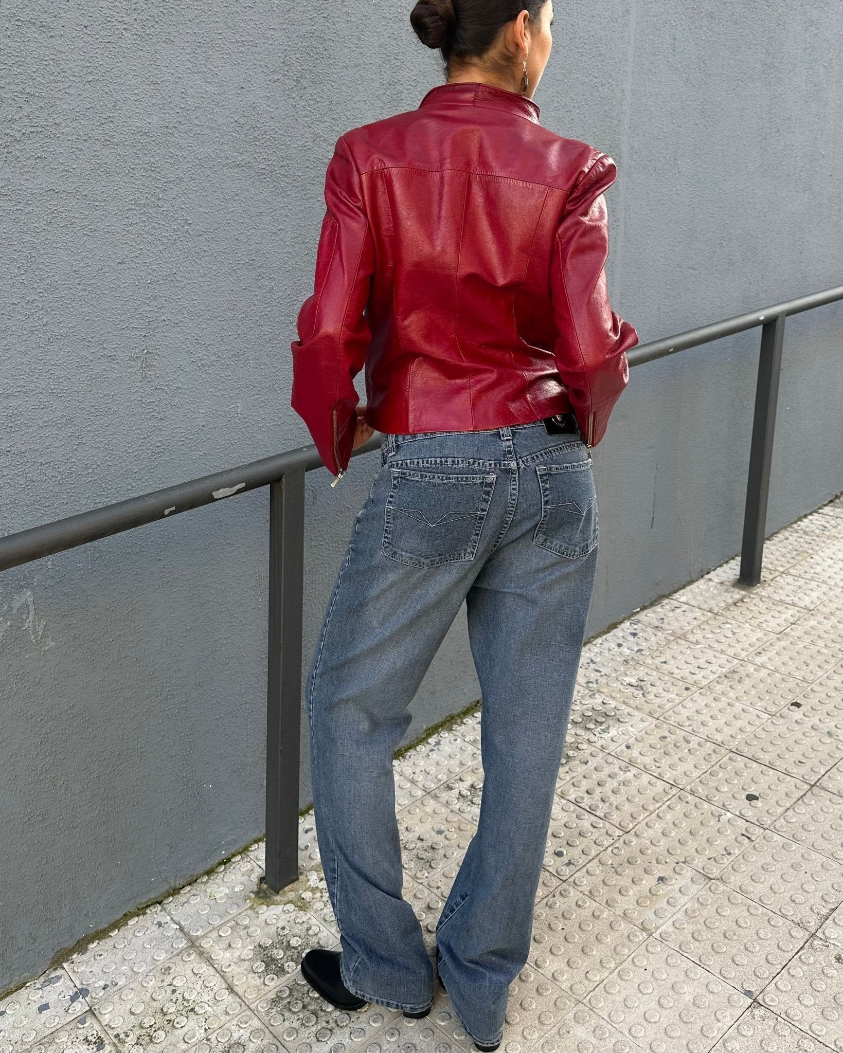 The angelica leather jacket