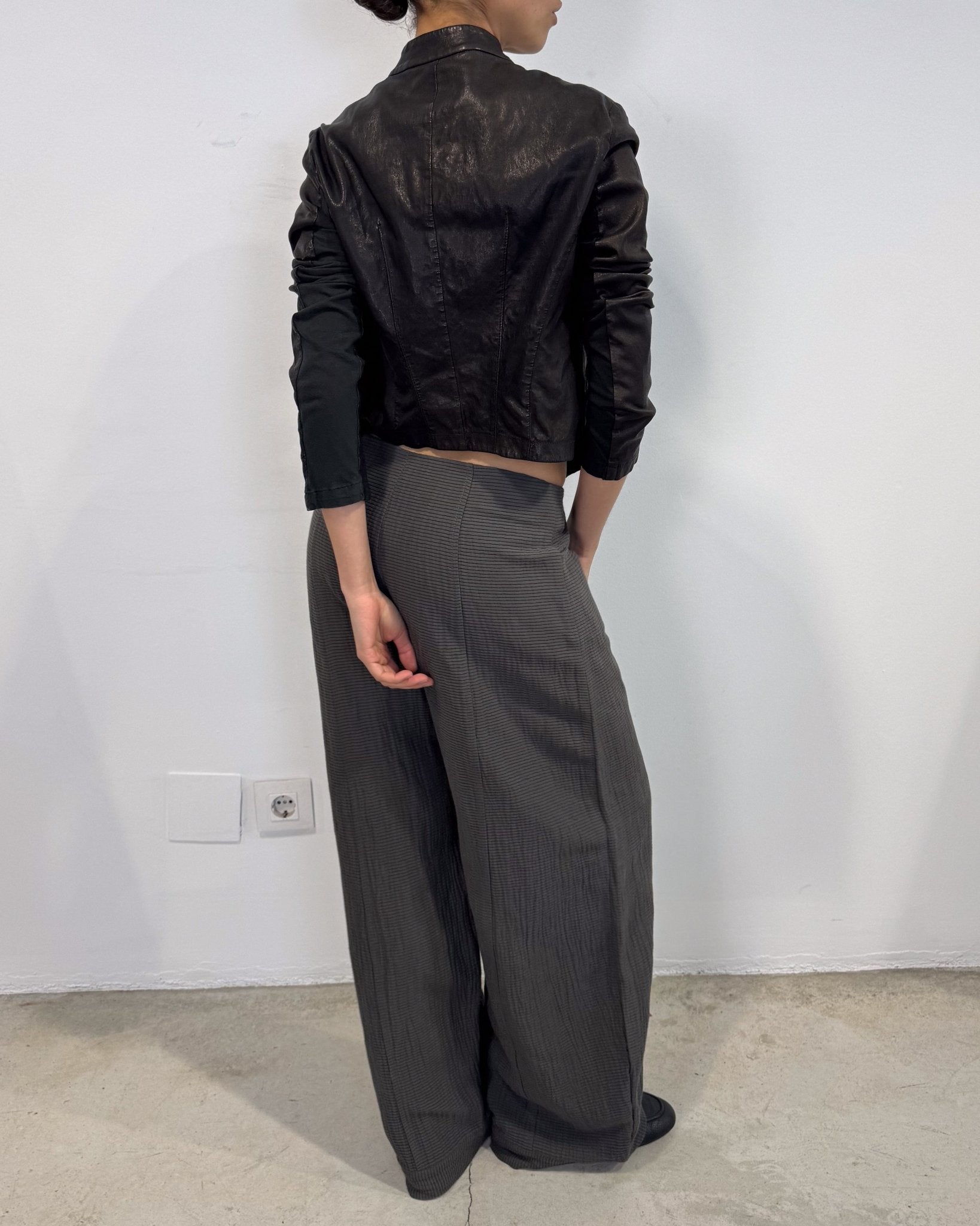The antonia leather jacket