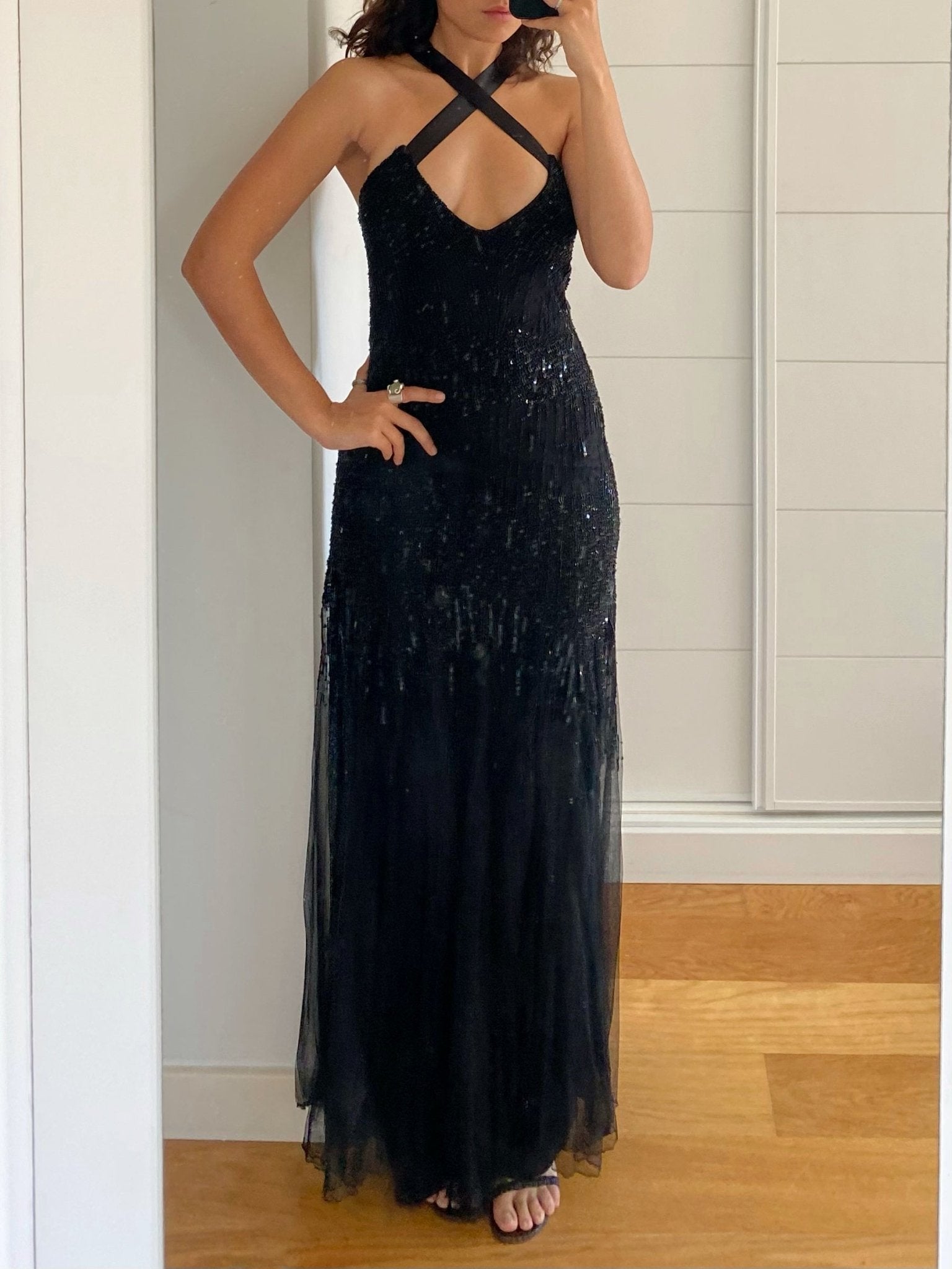 The black swan dress