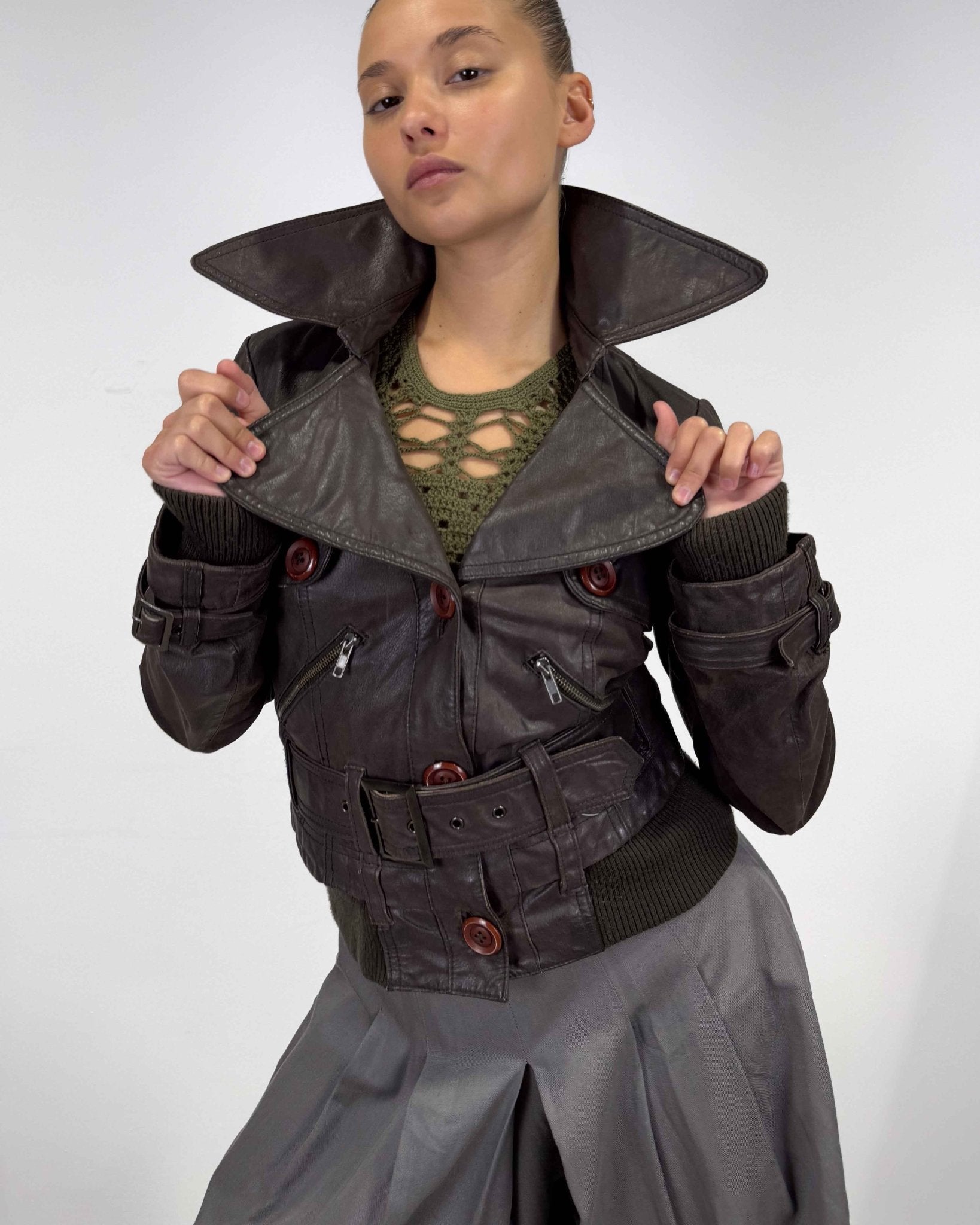 The carina leather jacket