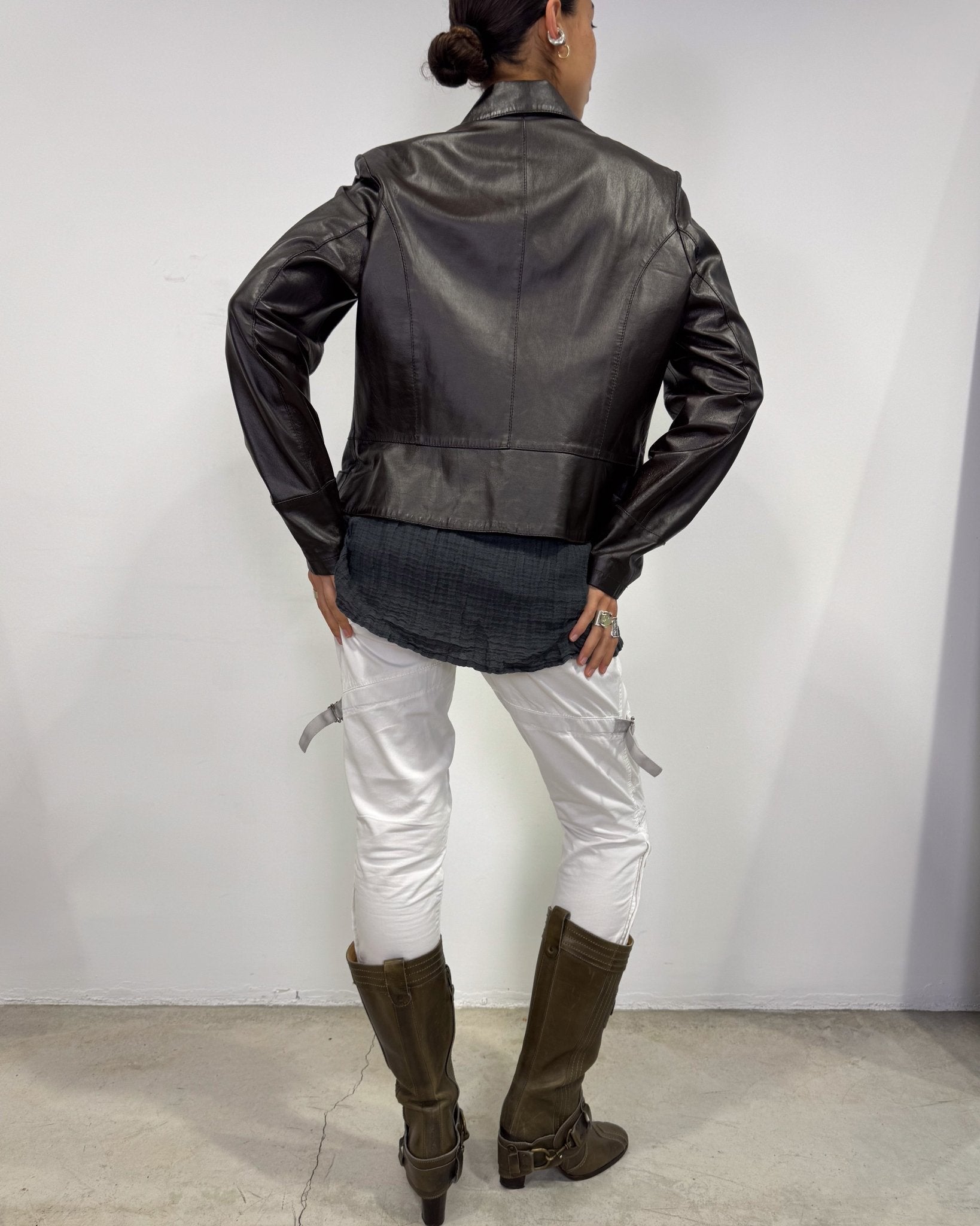 The chloe leather jacket
