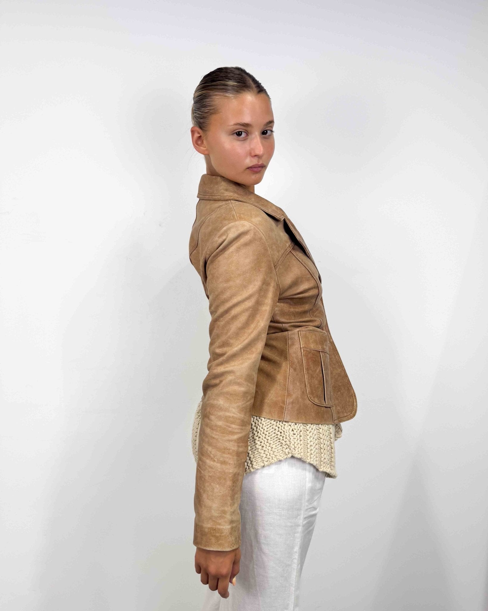 The claire leather jacket