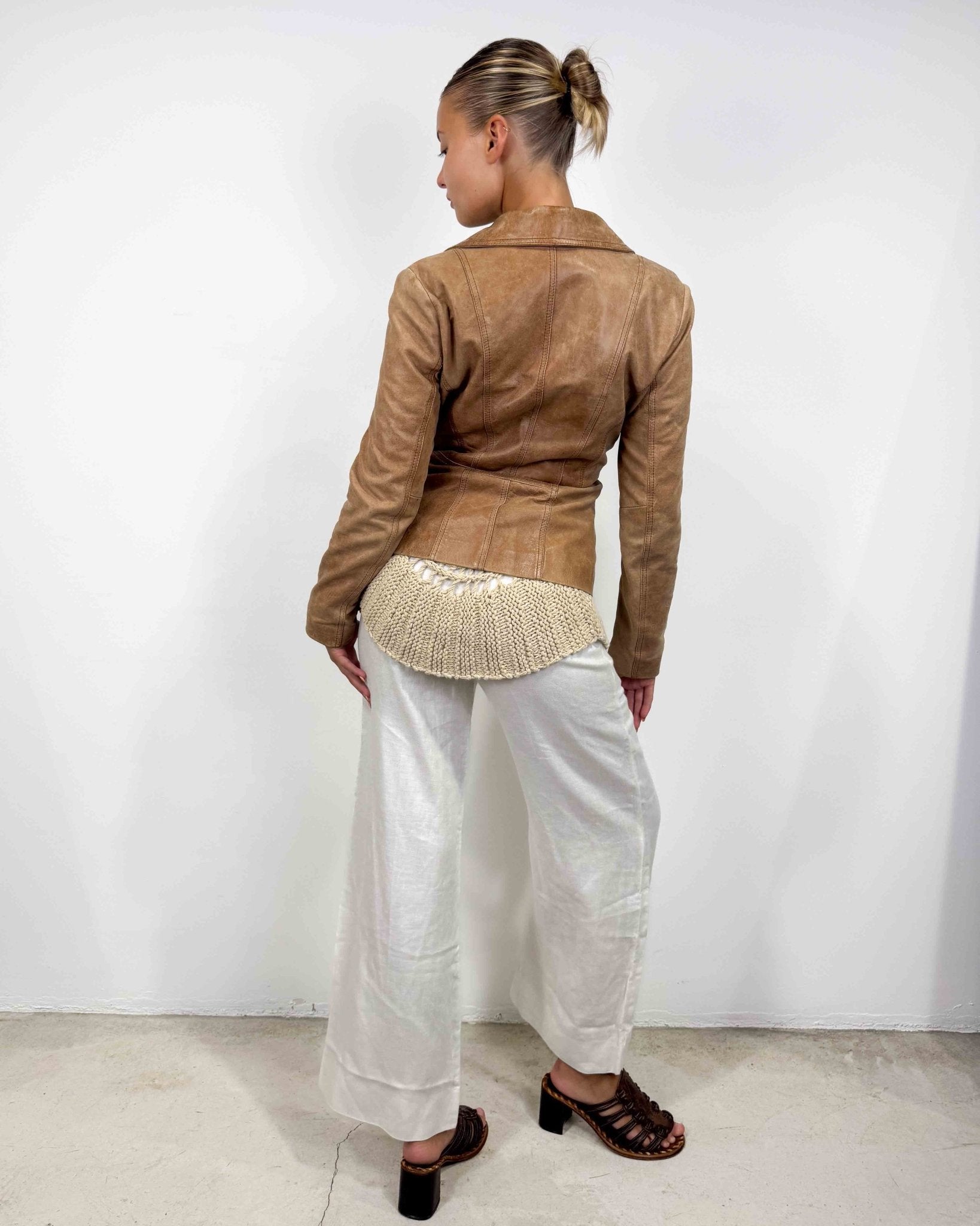 The claire leather jacket