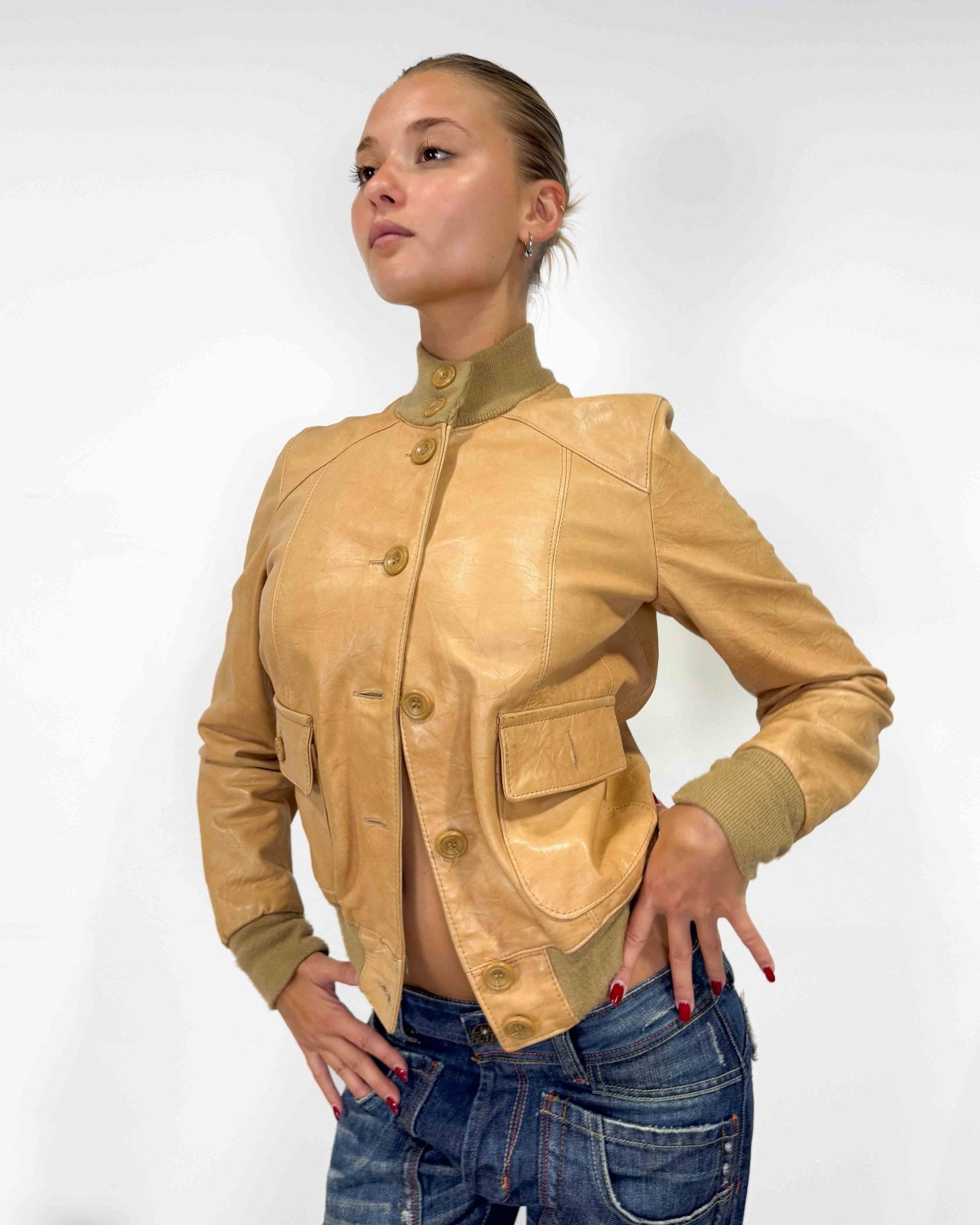 The doreen leather jacket