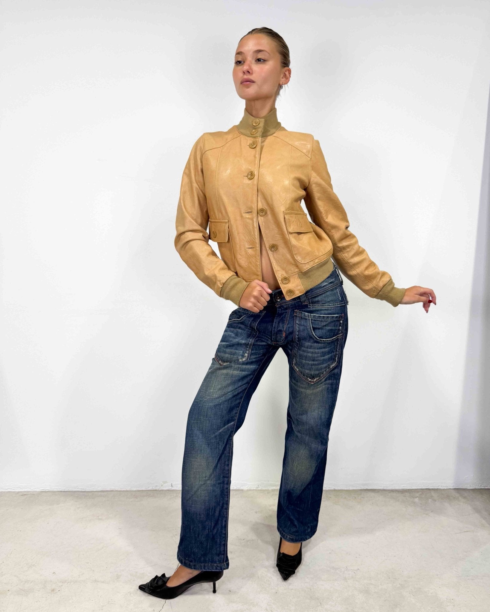 The doreen leather jacket