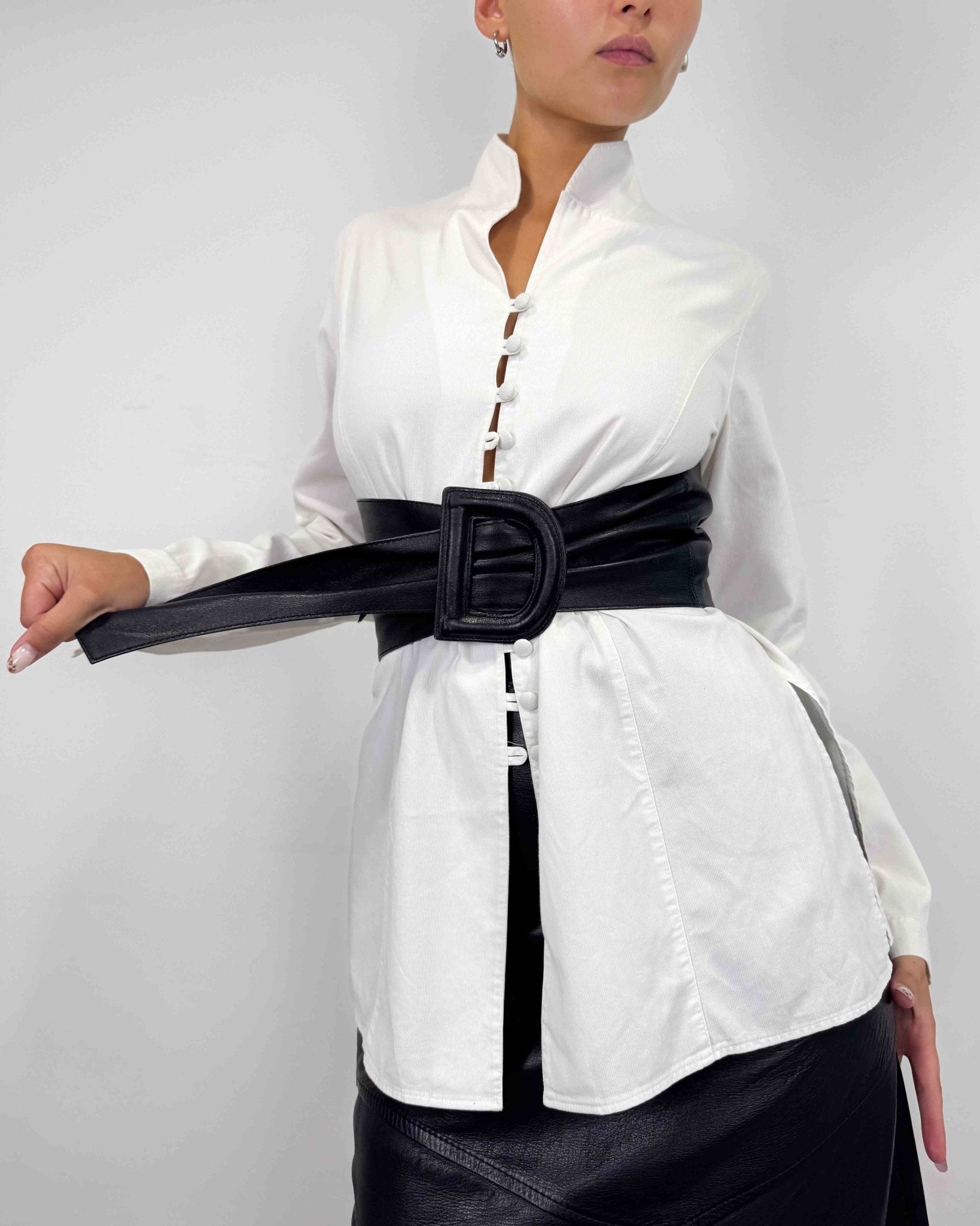 The ginny leather belt