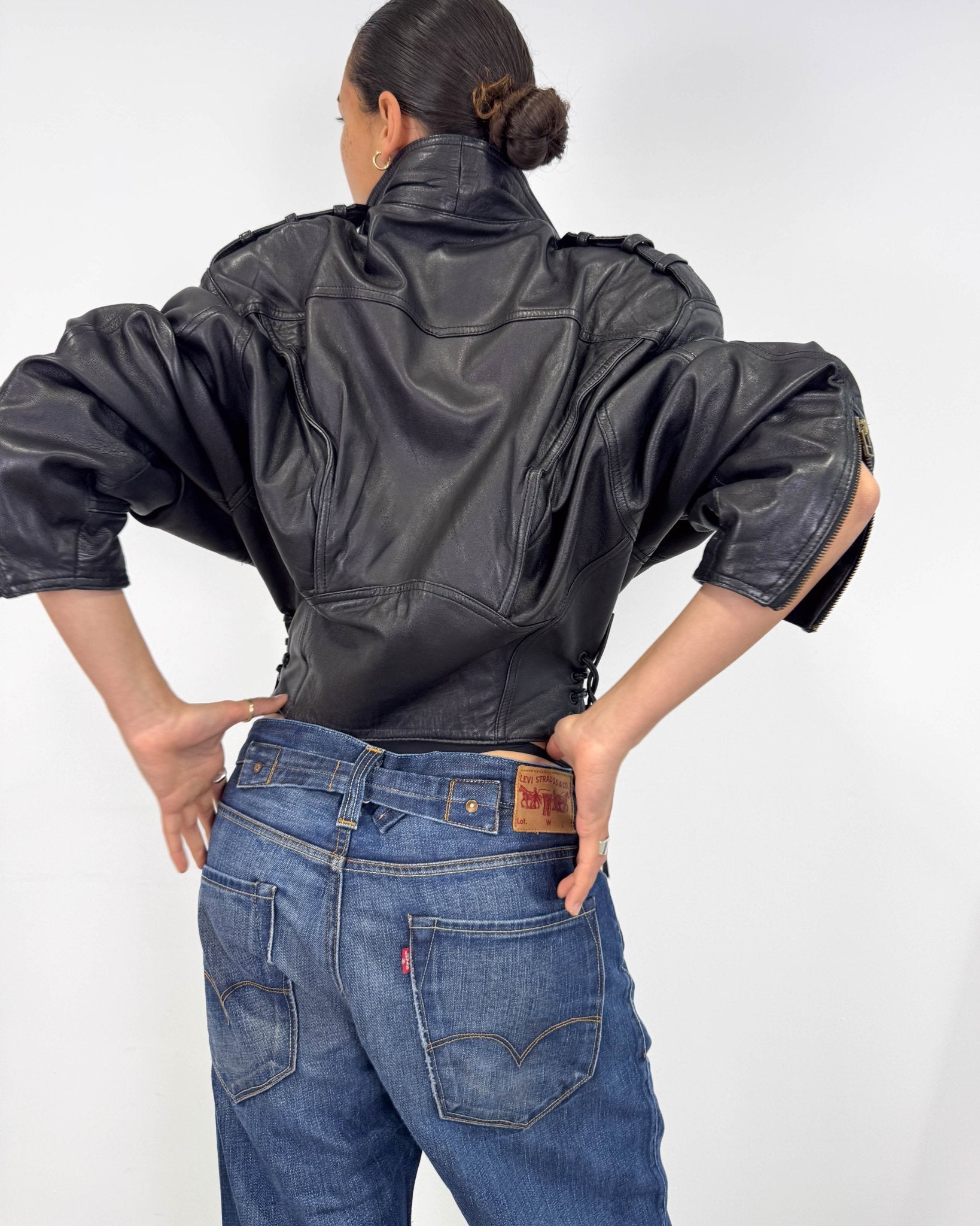 The karina leather jacket