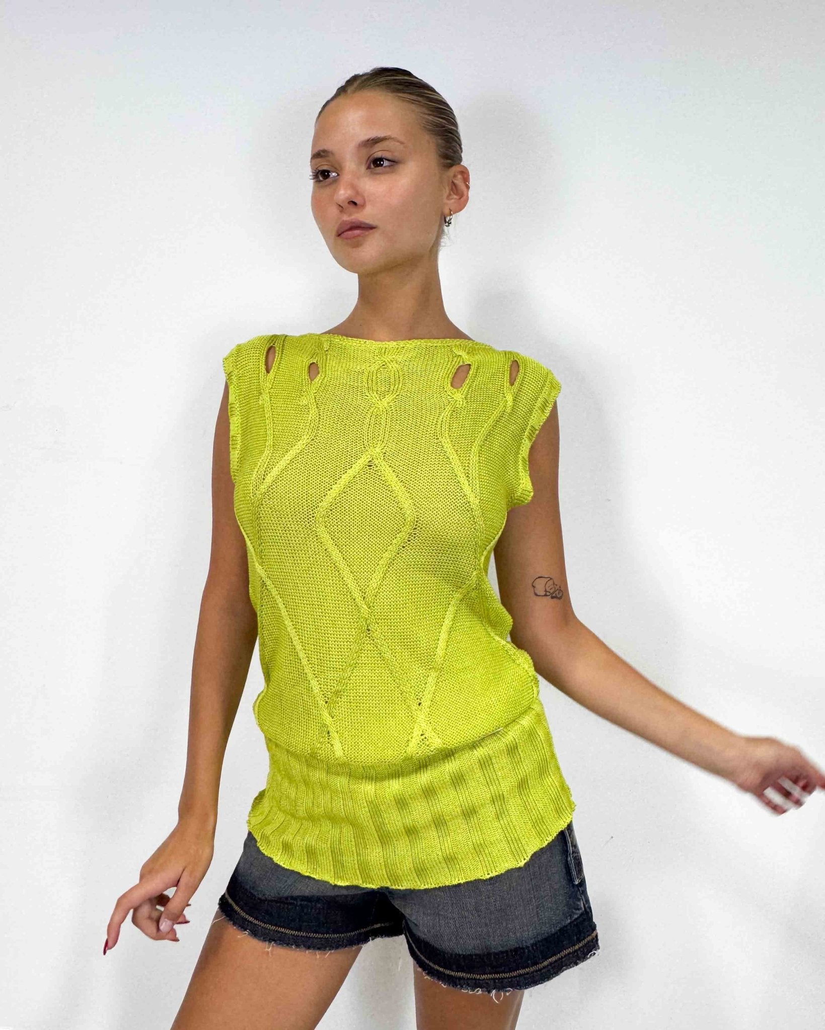 The marta top by gianni versace