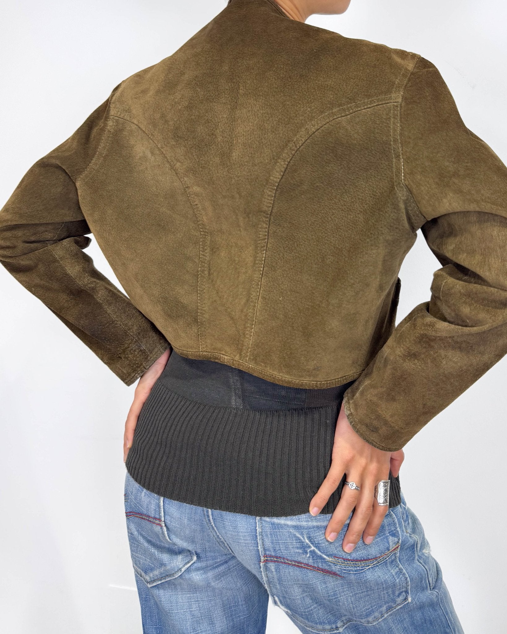 The mathilde leather jacket