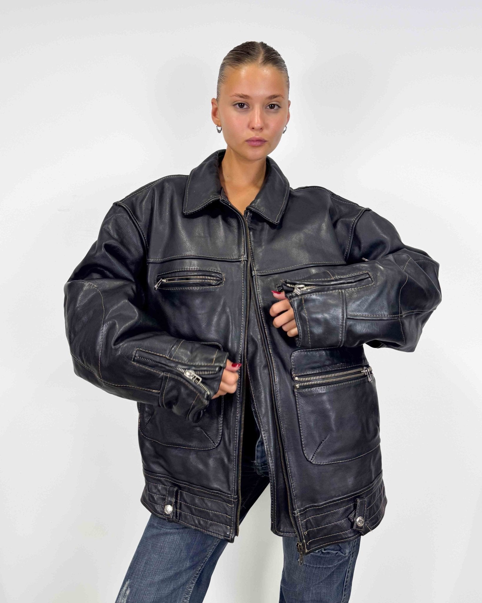 The nina leather jacket