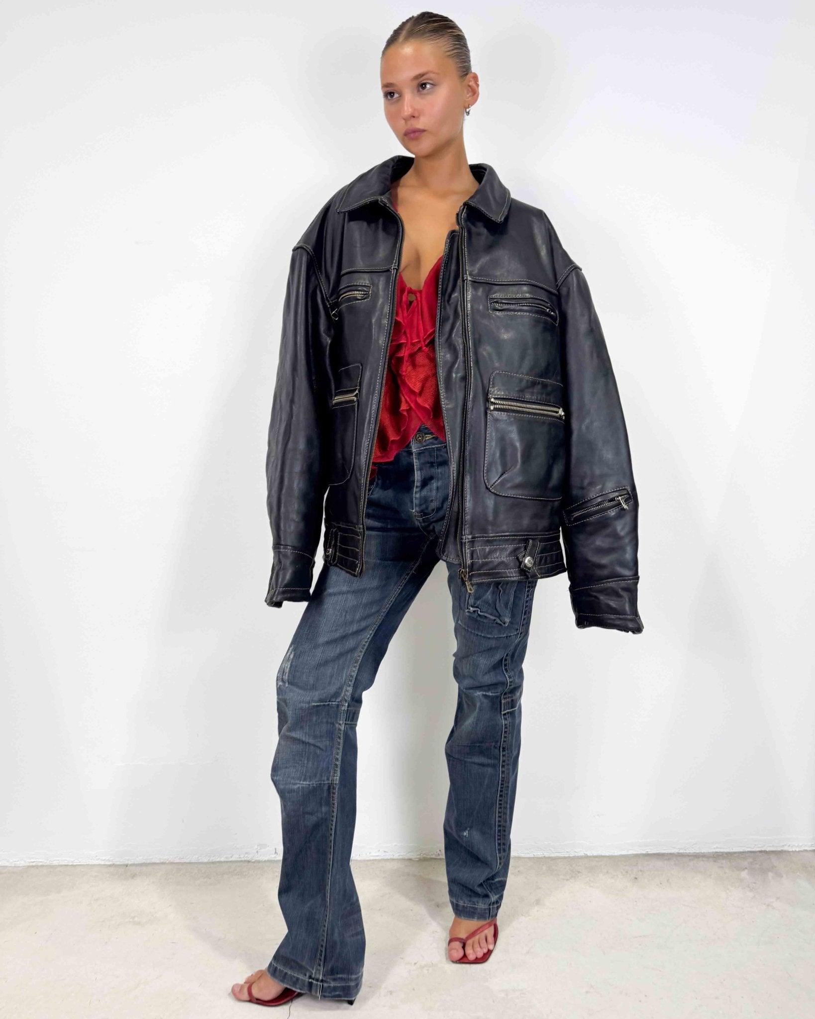 The nina leather jacket