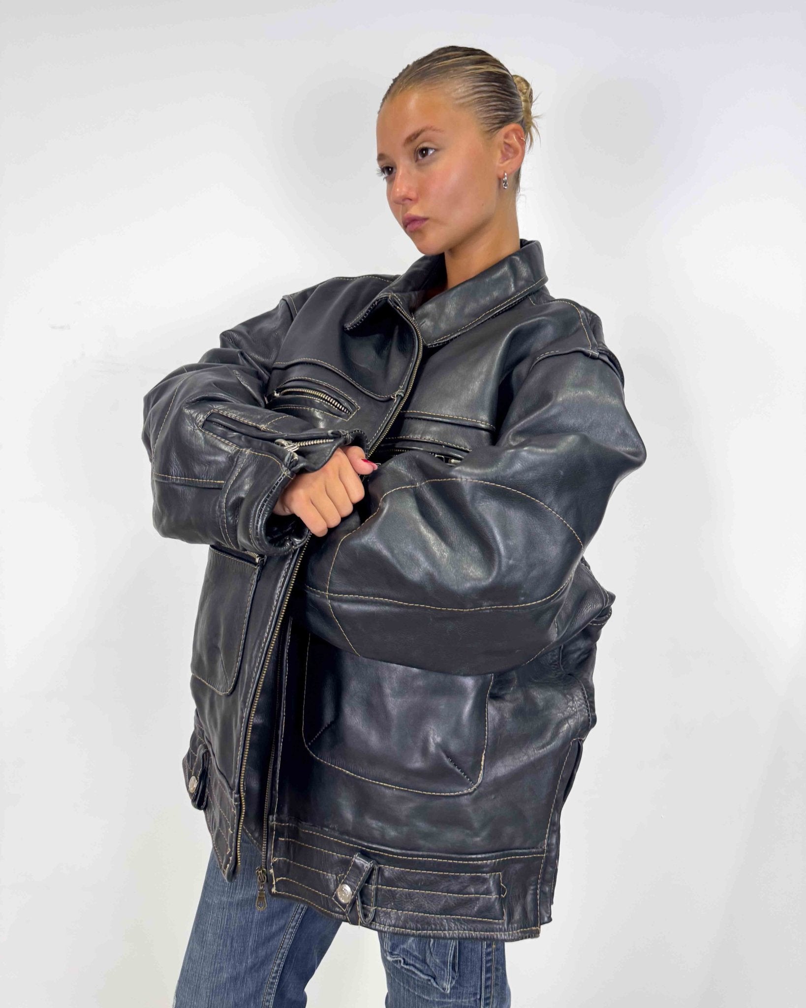 The nina leather jacket