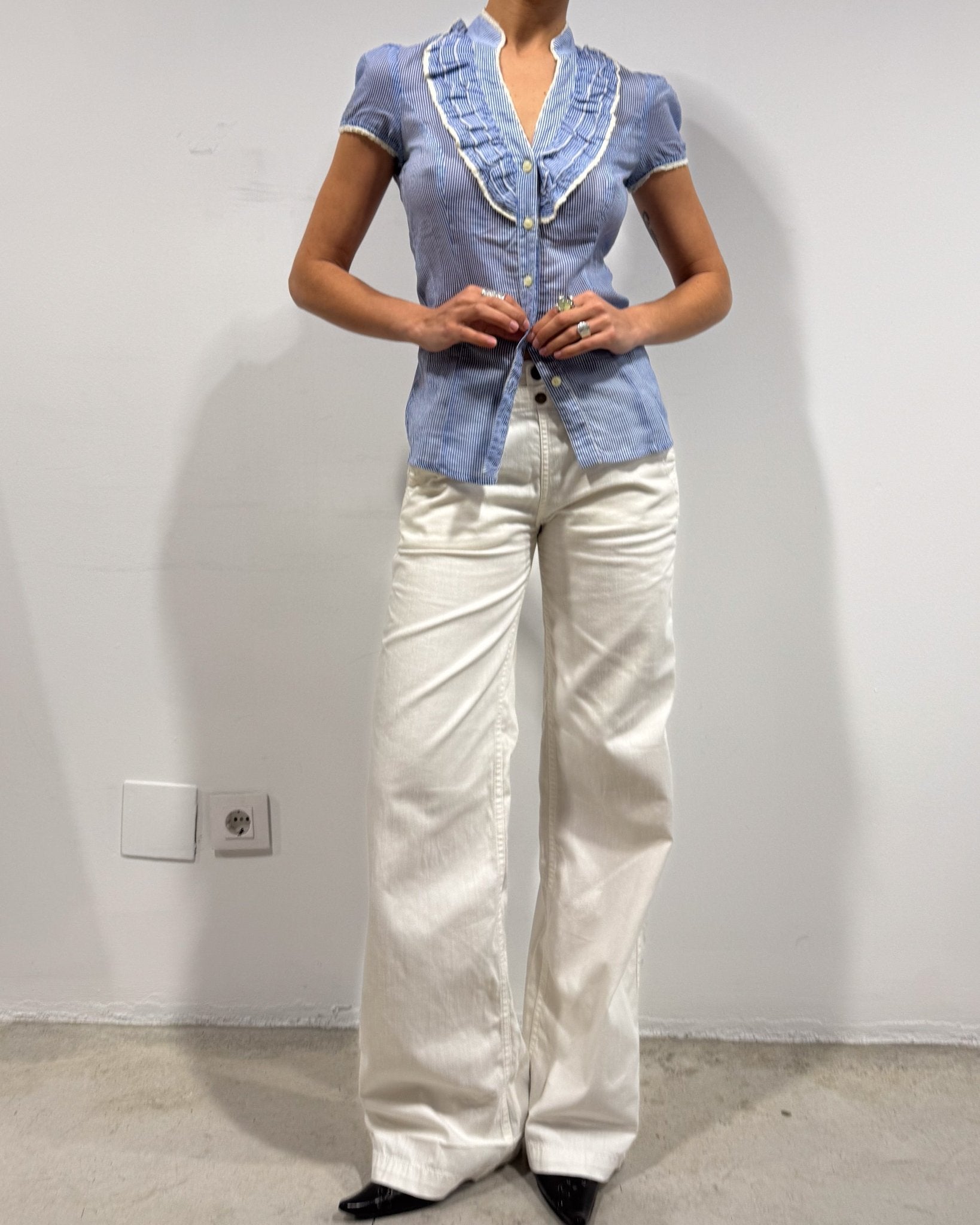 The opal blouse