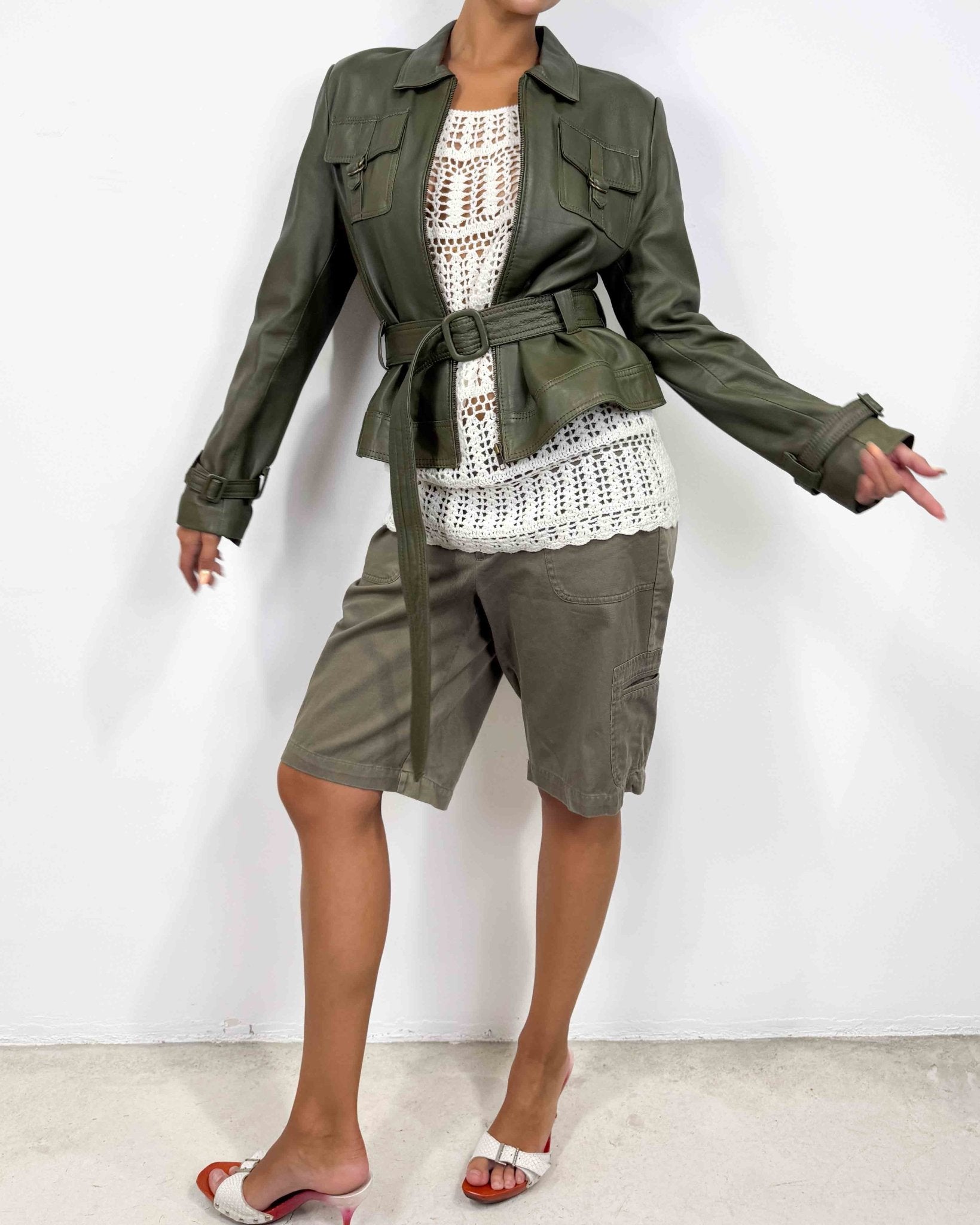 The savannah leather jacket