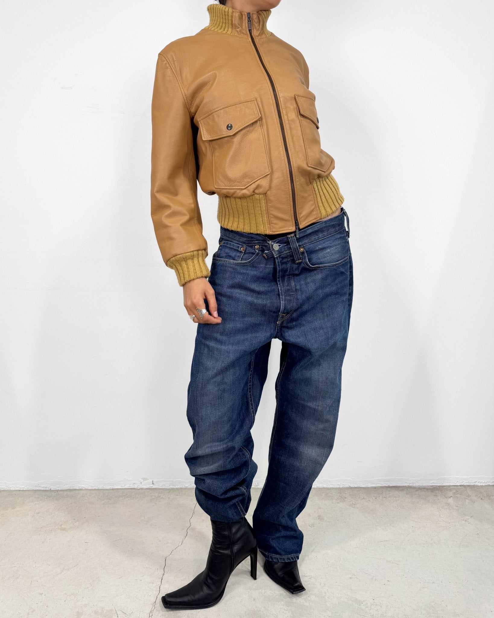 The teresa leather jacket