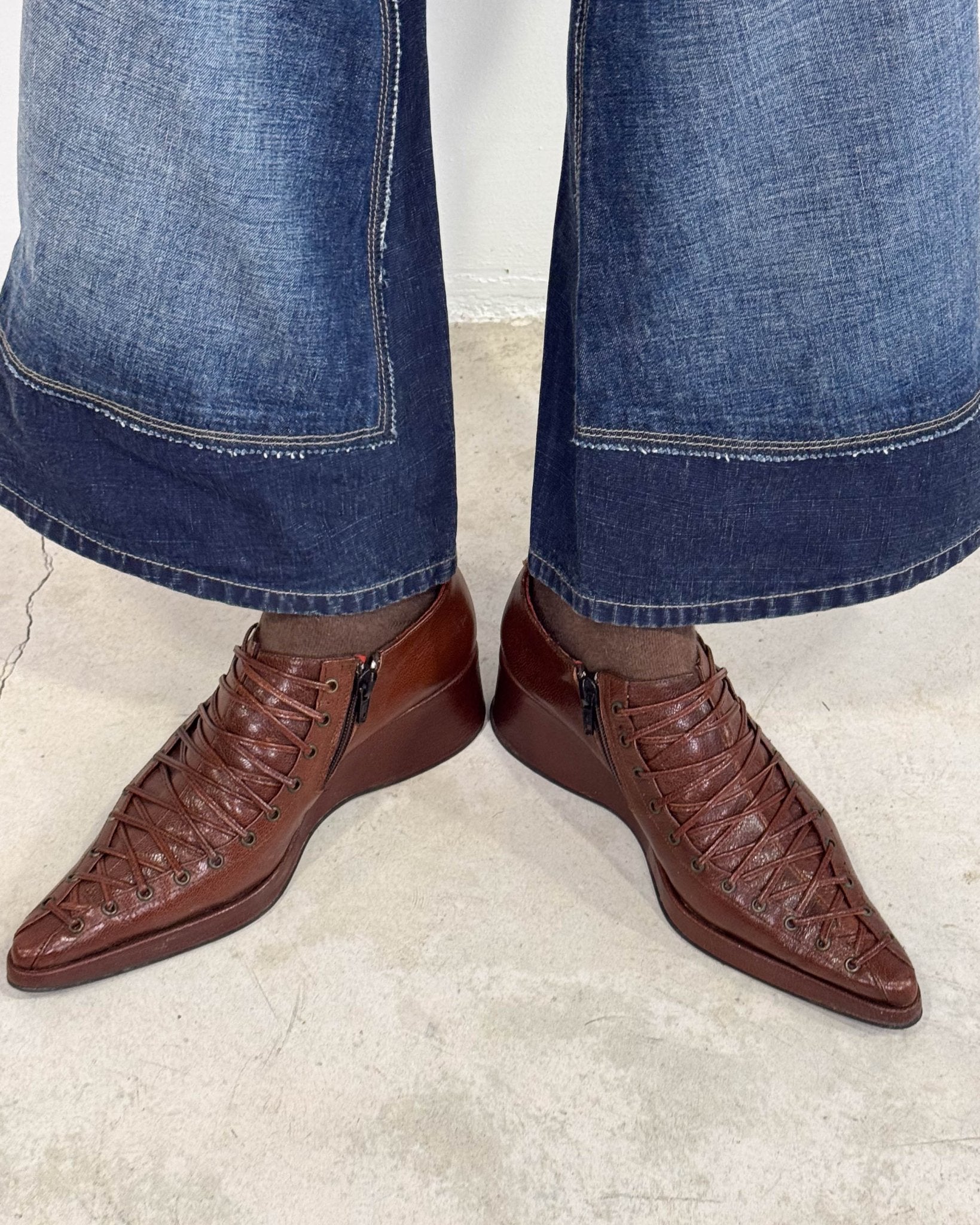 The zilu leather shoes