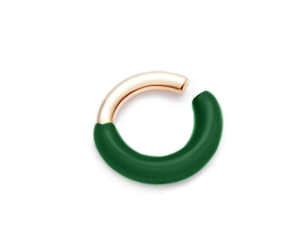 Melted ear-cuff vermail