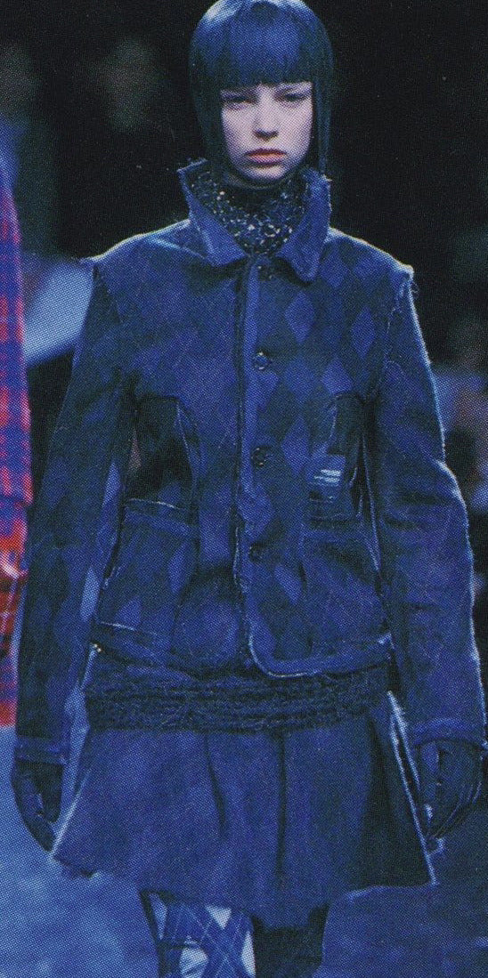 Undercover a/w 2000 melting pot deconstructed jacket