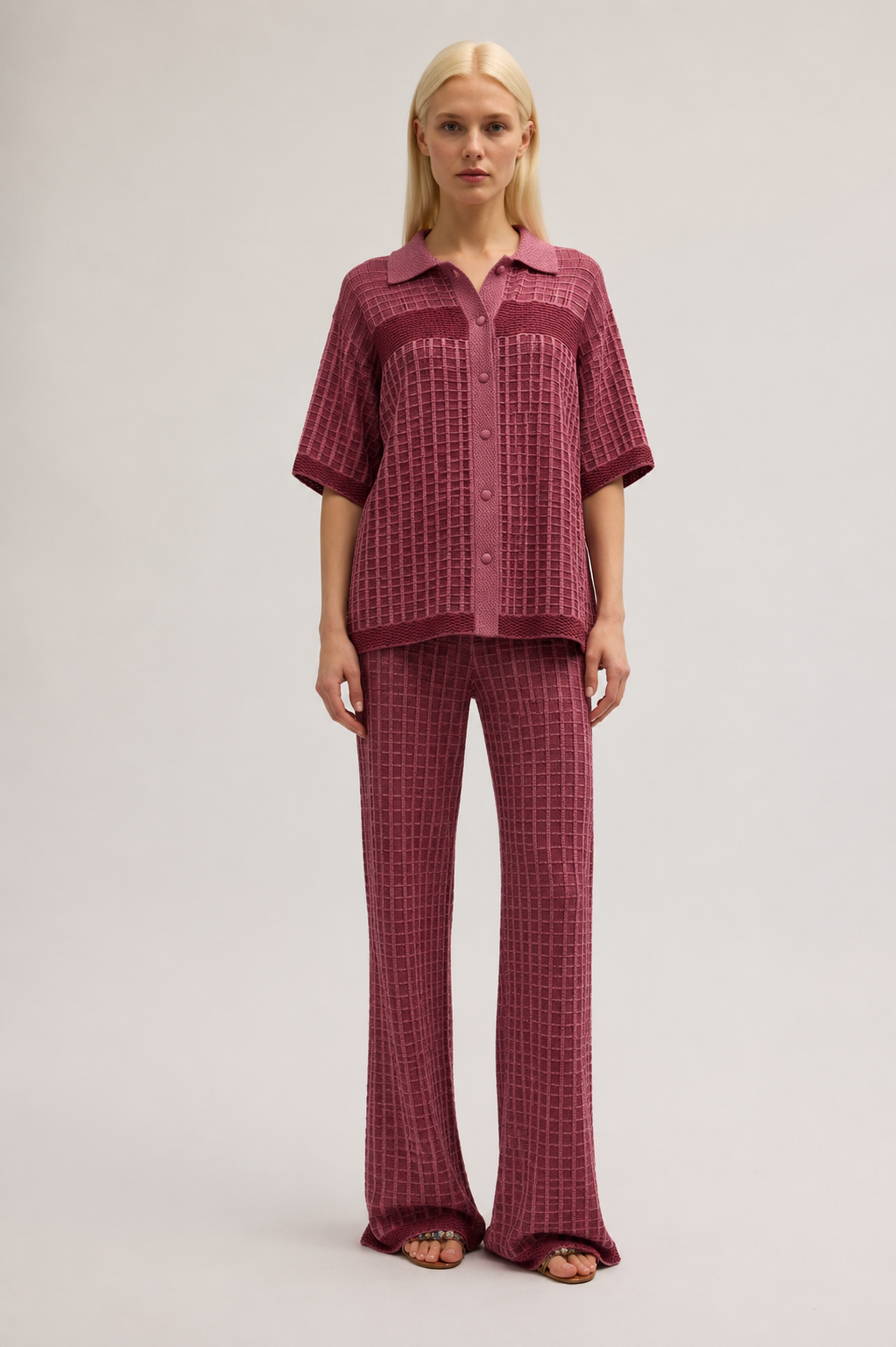 Knit turist shirt