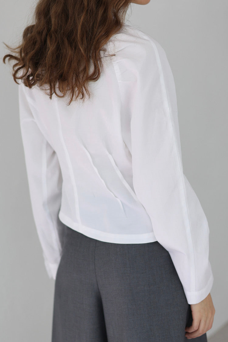 Twist shirt - white