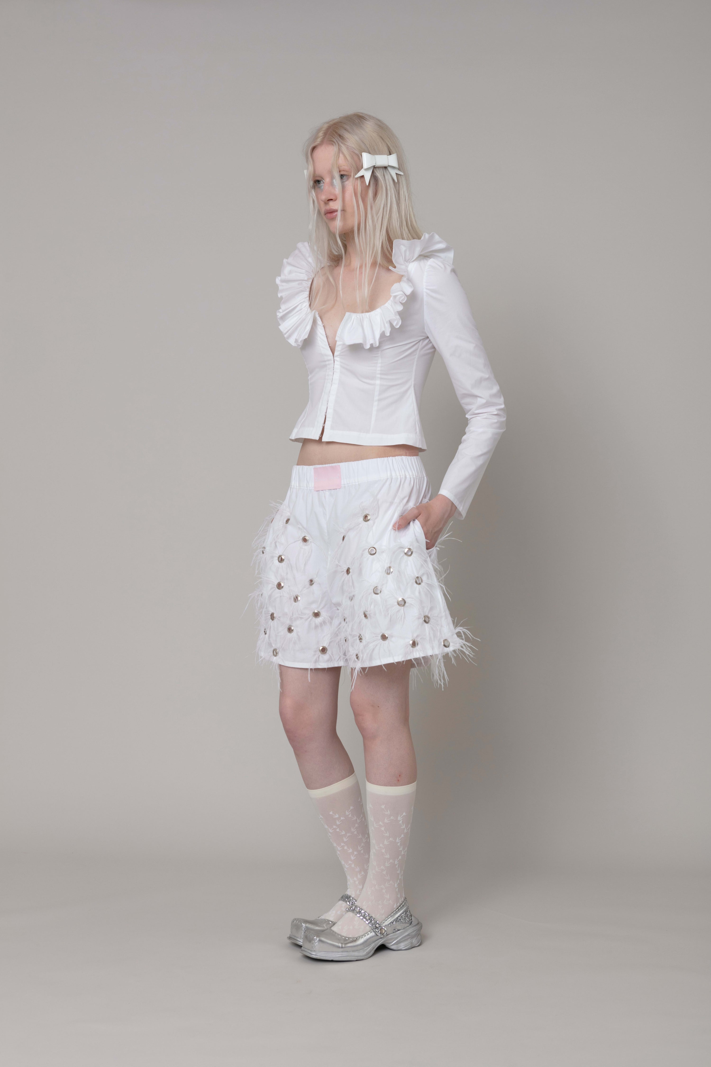 Theodora shirt - white