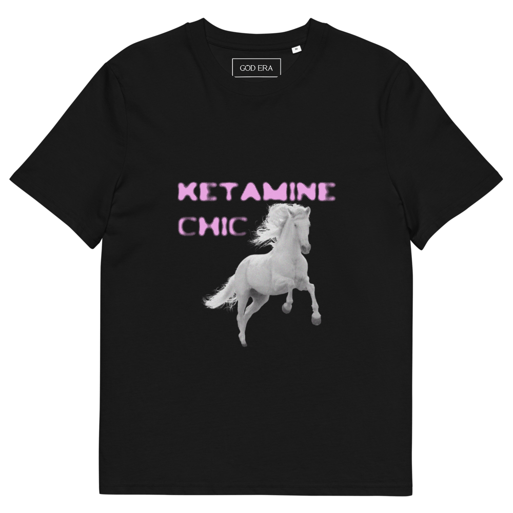 Ketamine chic black t-shirt