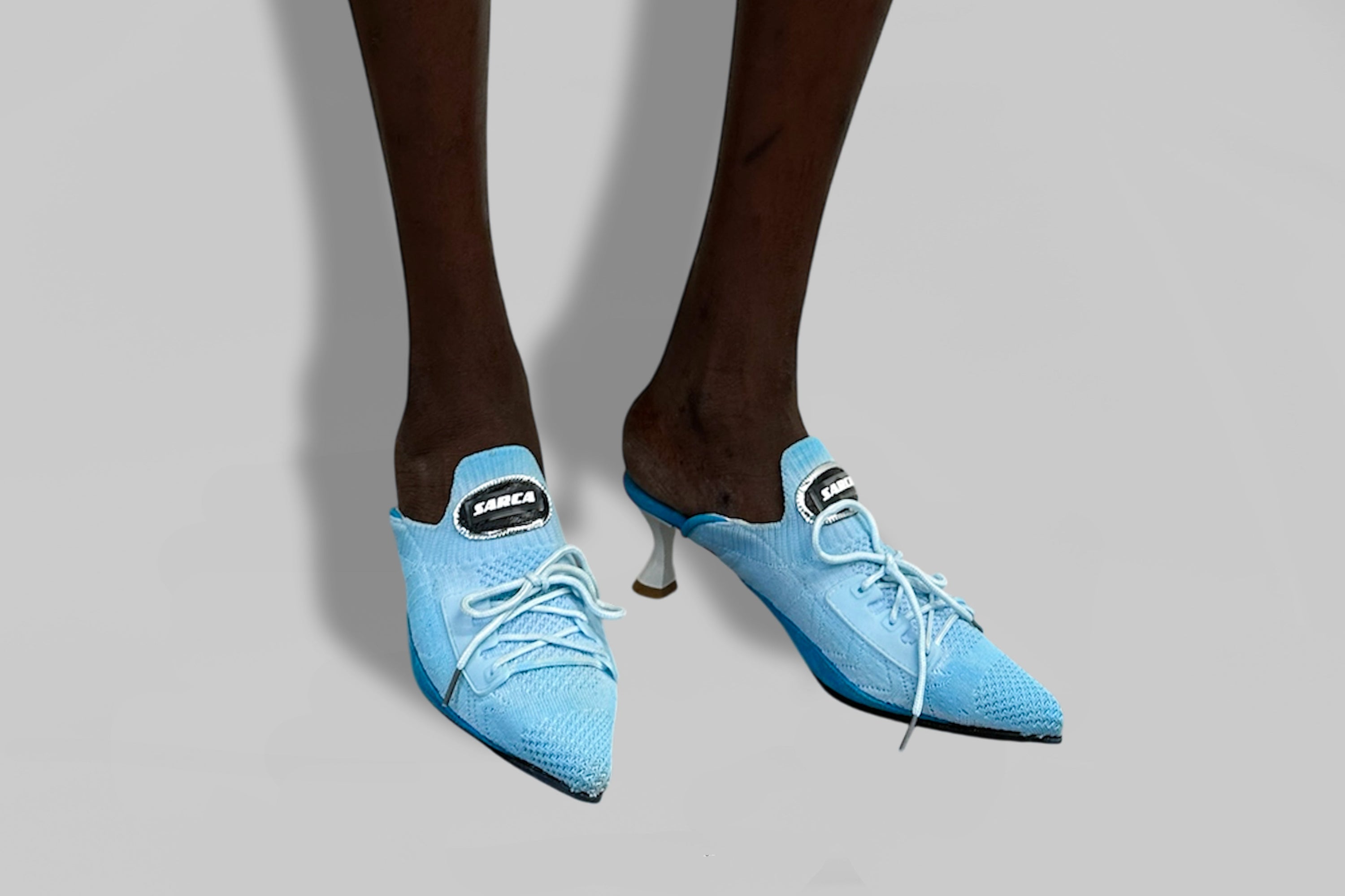'9 "hera" upcycled trainer heel