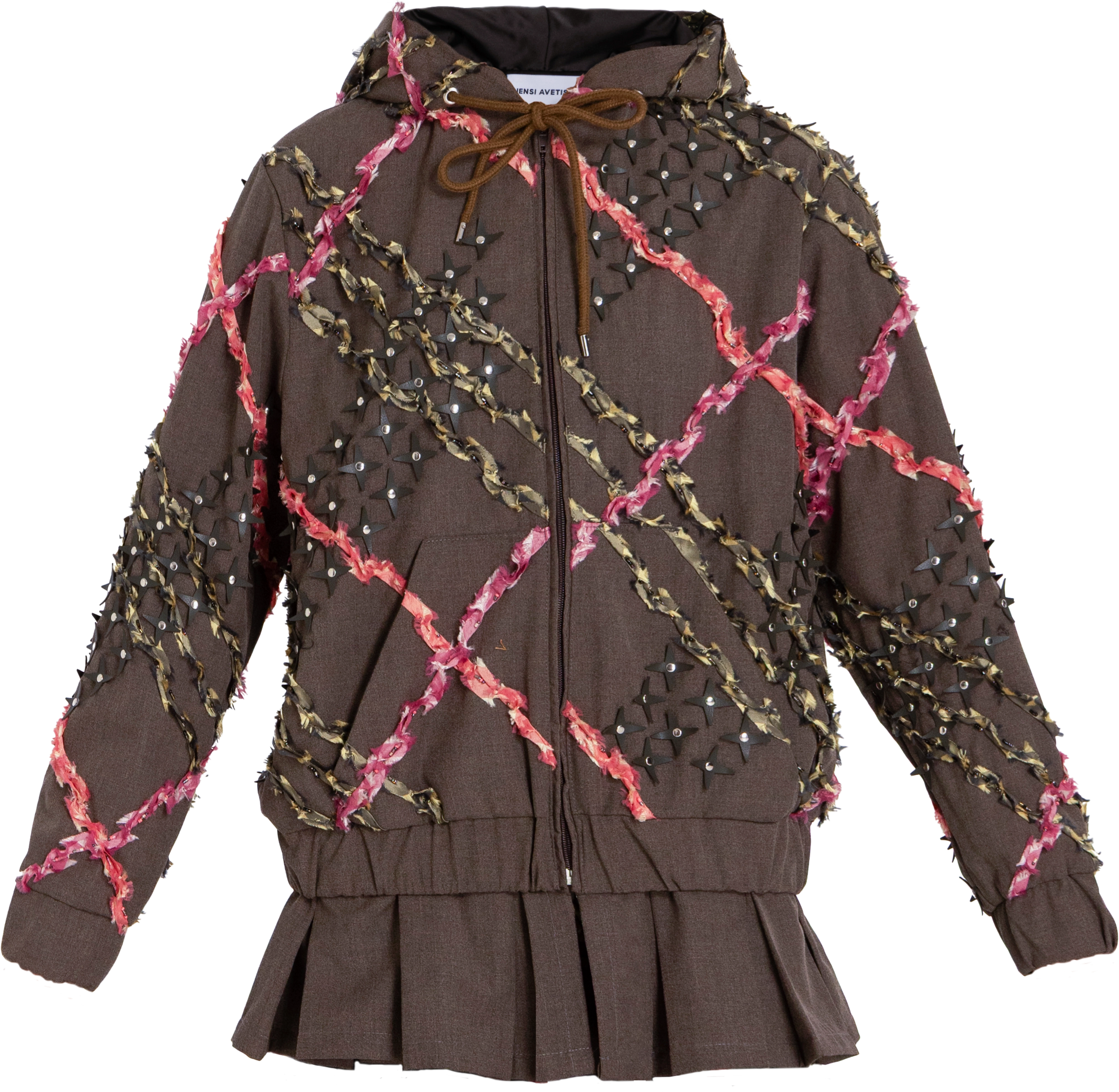 Jacket with embroidery