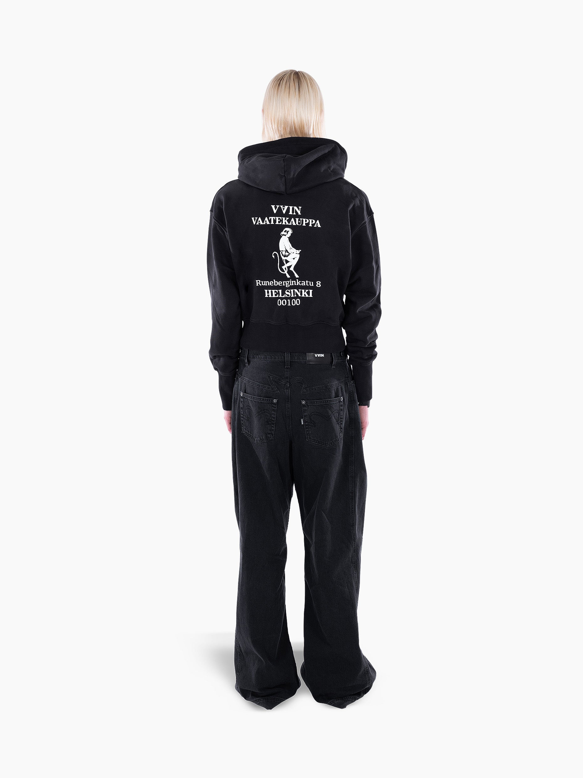 Vain vaatekauppa zip hoodie