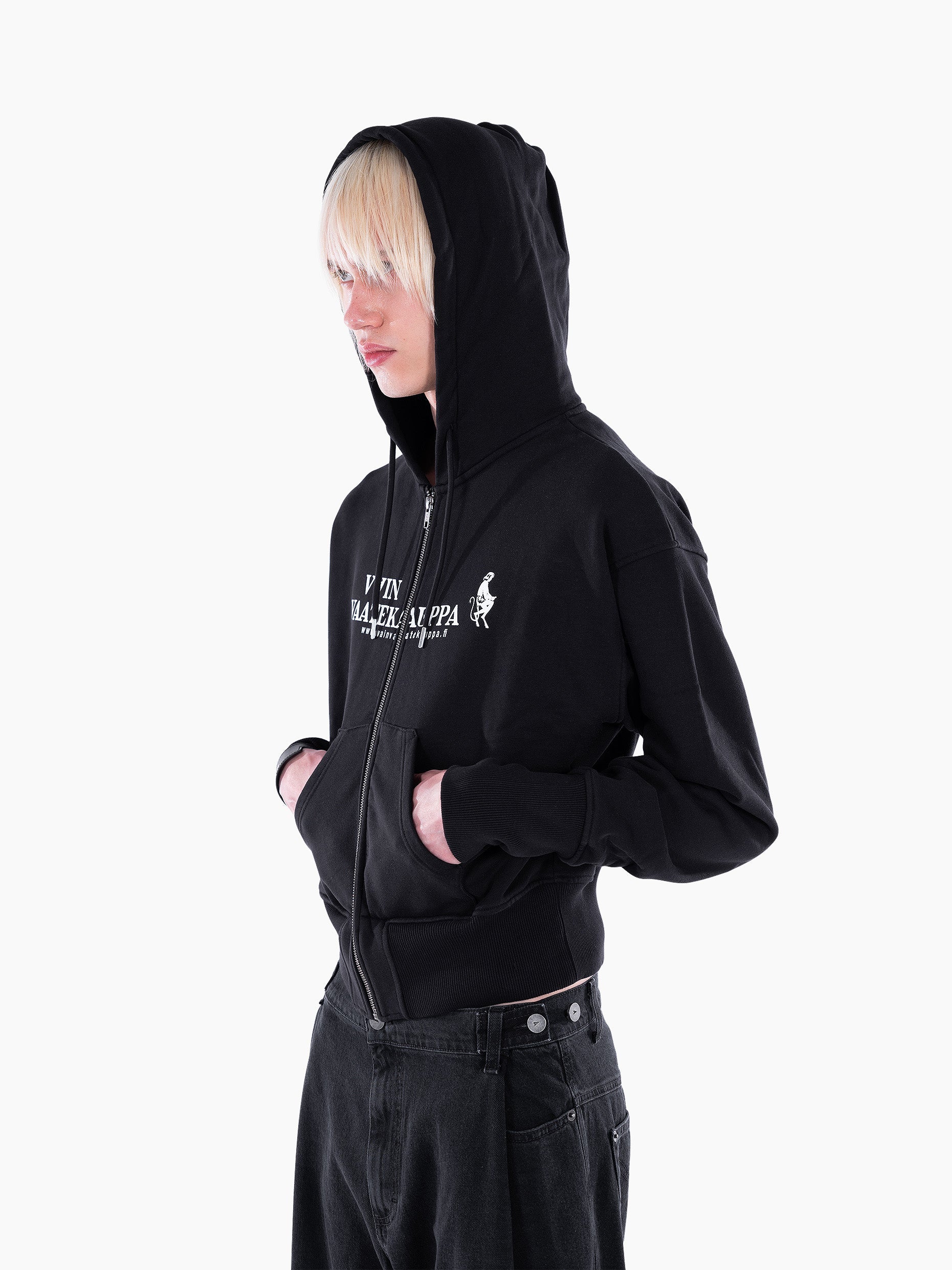 Vain vaatekauppa zip hoodie