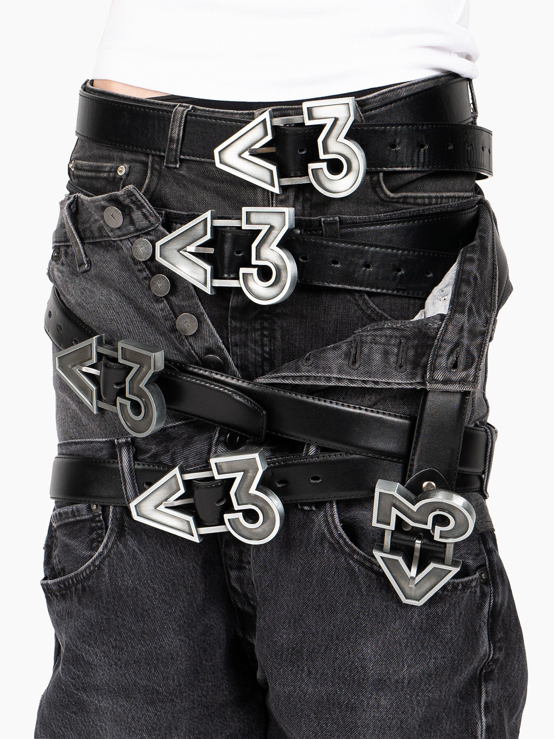Vain <3 belt black