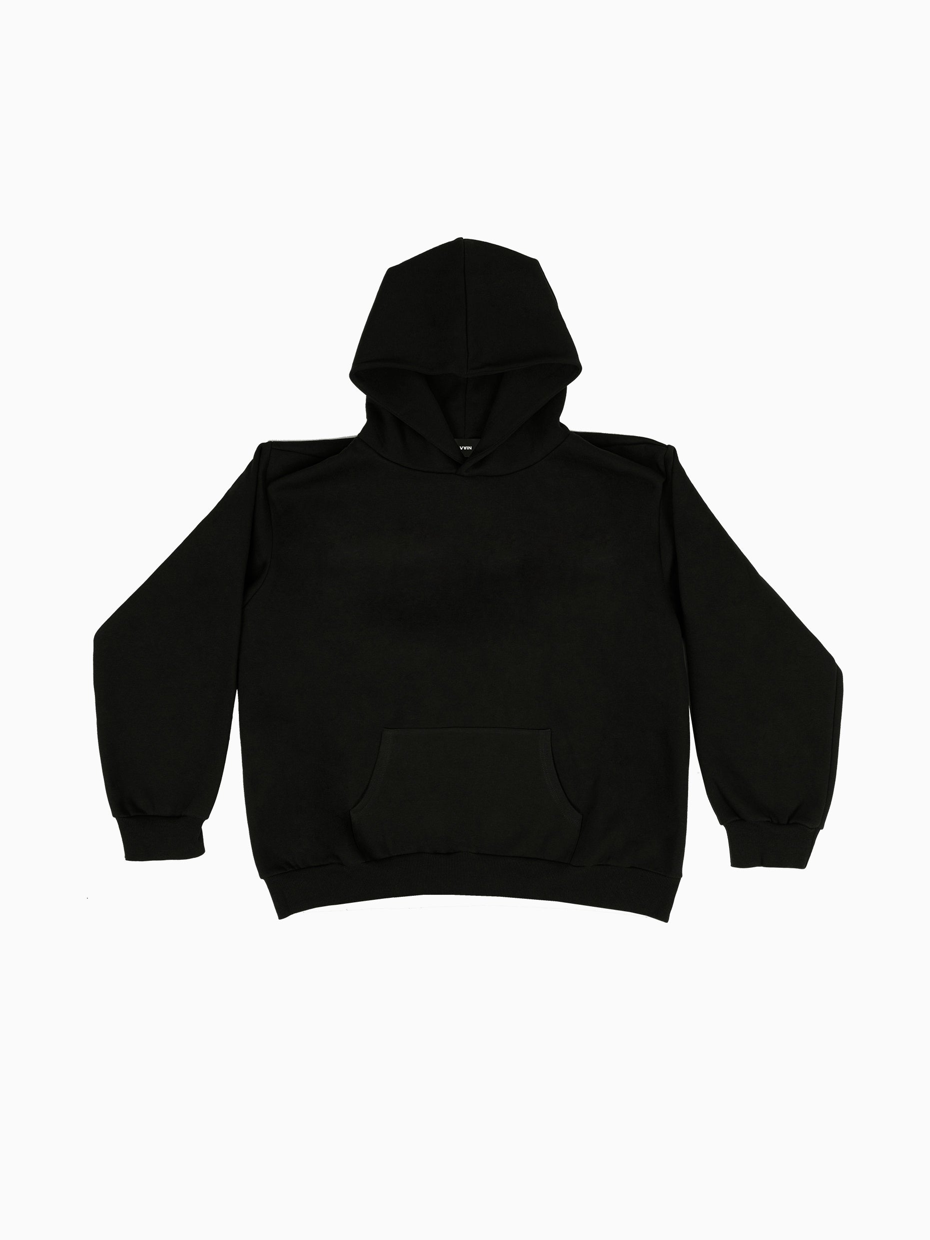 Vain black hoodie with dpp