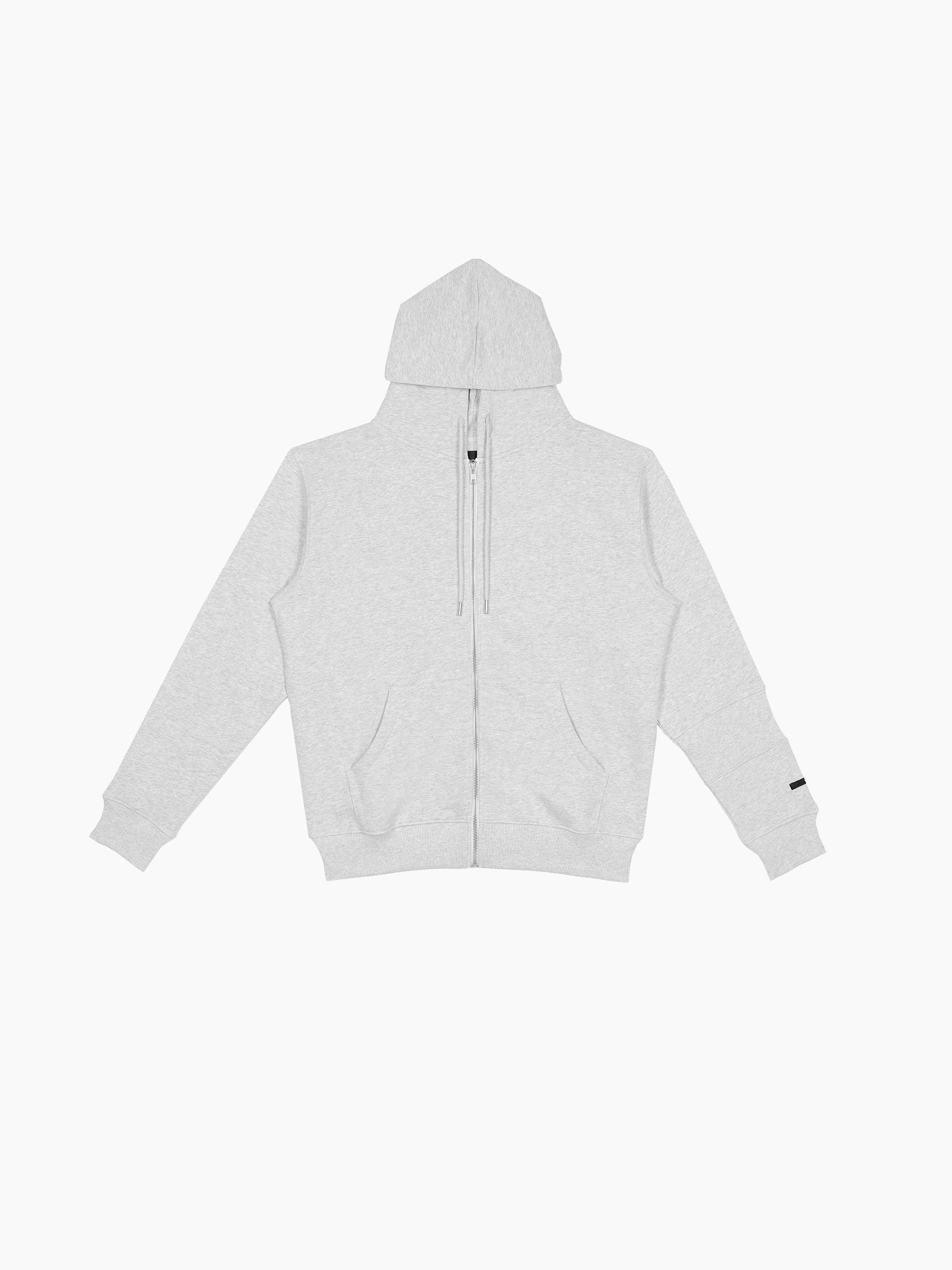 Vain zip hoodie grey
