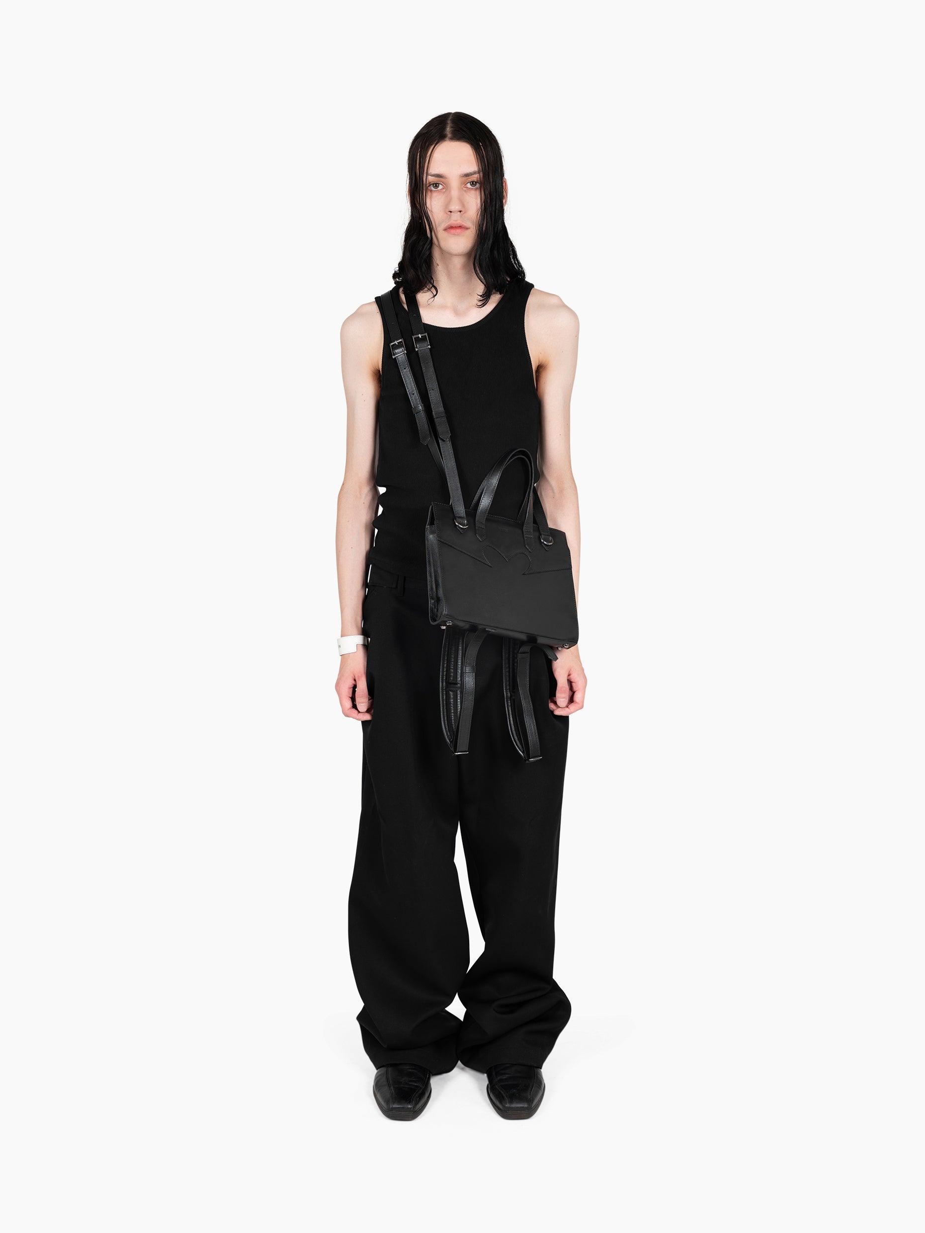 Vain leather mini backpack