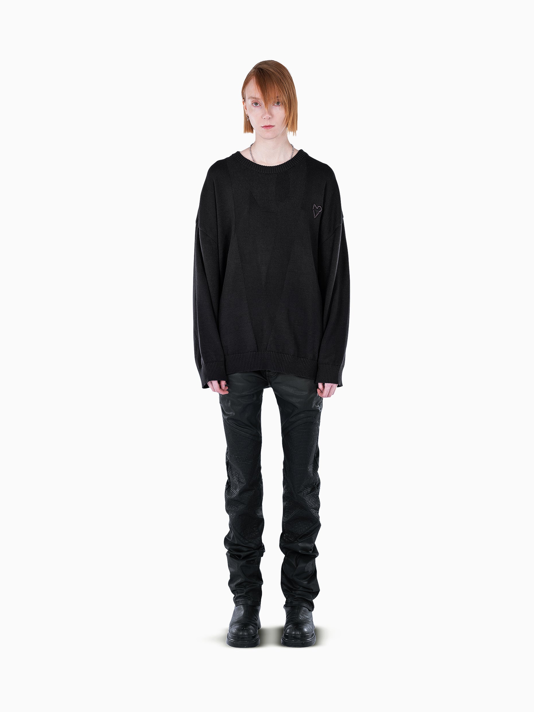 Vain <3 knit black