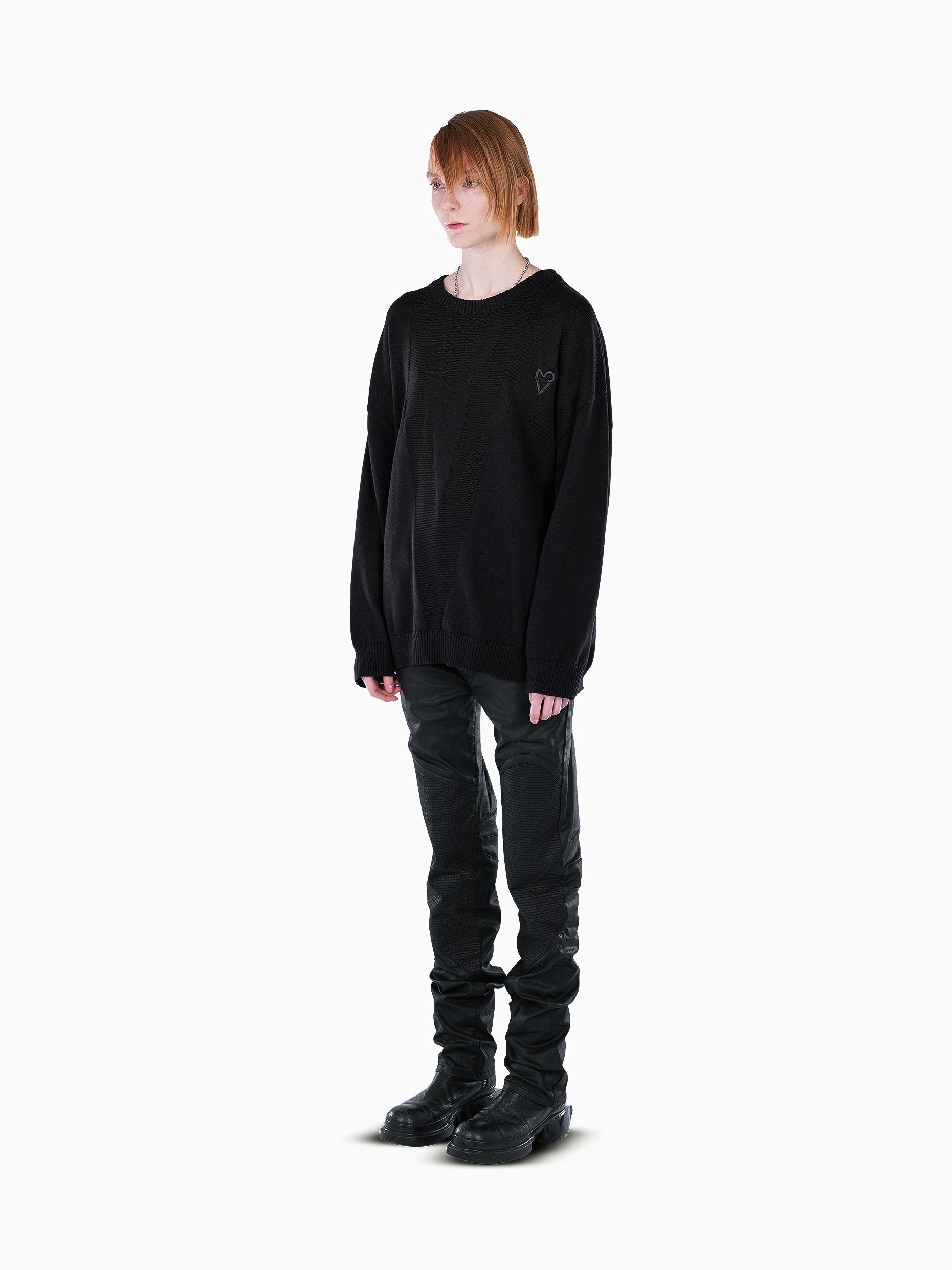Vain <3 knit black